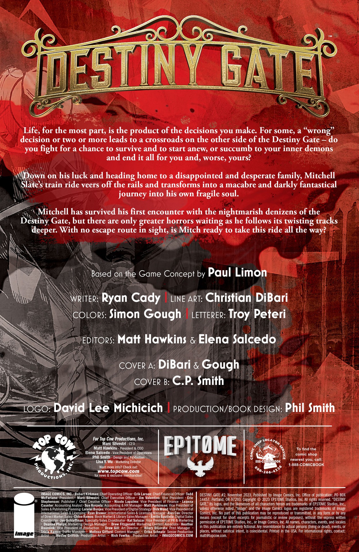 Read online Destiny Gate comic -  Issue #2 - 2