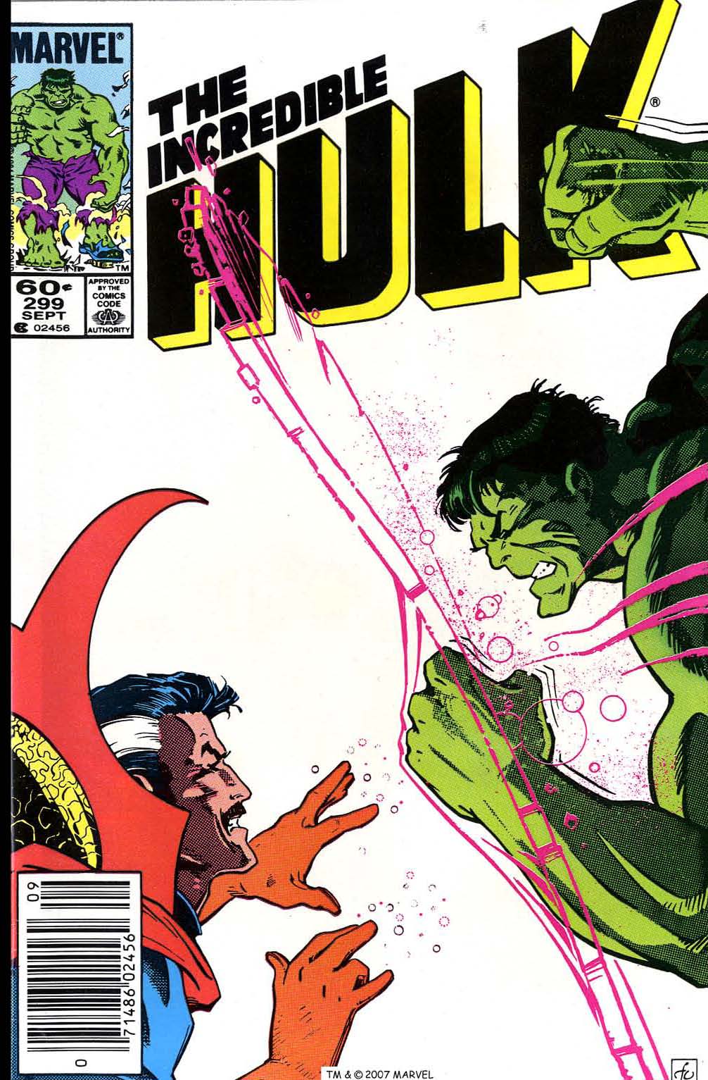 Read online The Incredible Hulk (1968) comic -  Issue #299 - 1