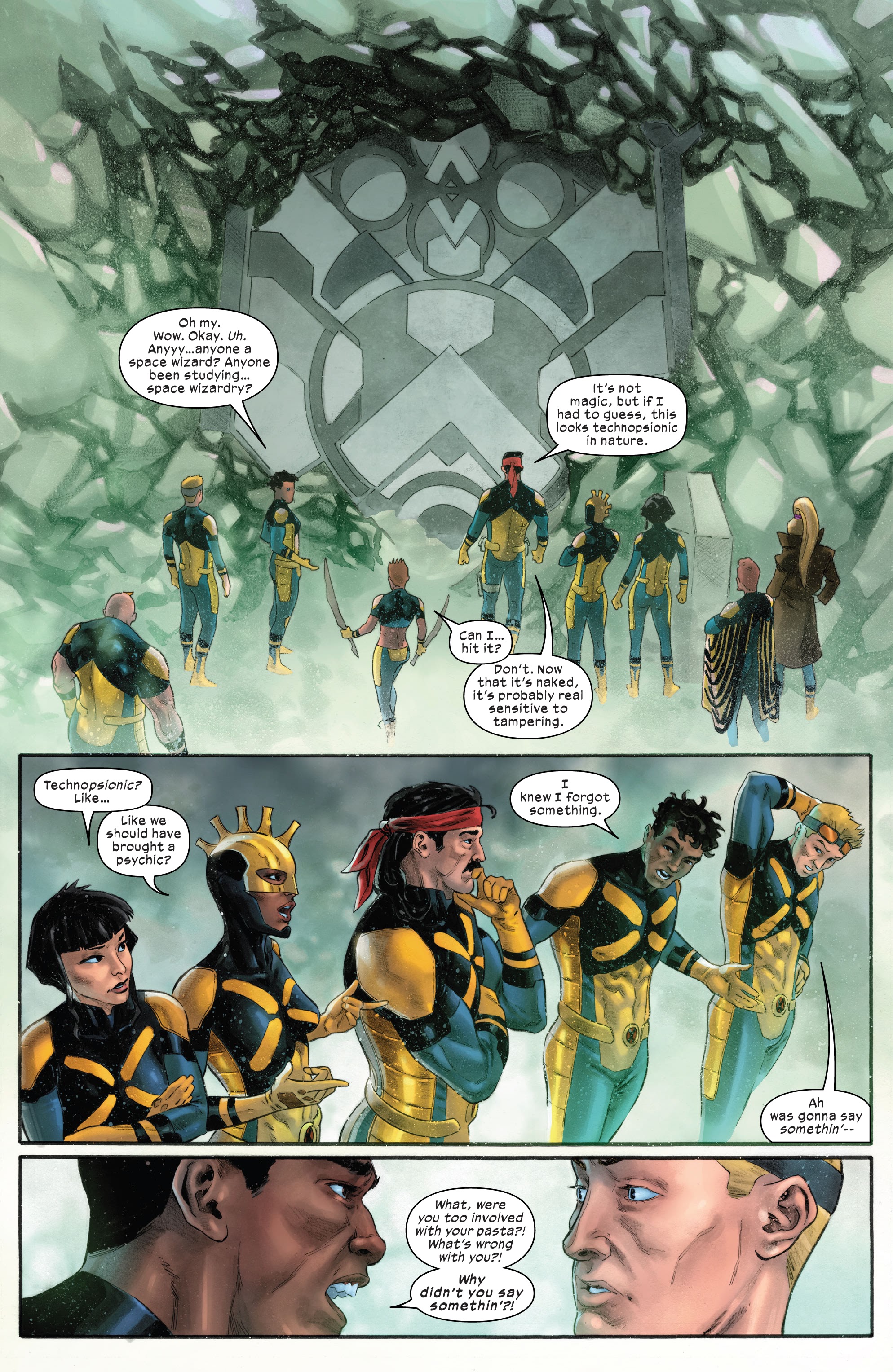 Read online The Secret X-Men comic -  Issue #1 - 21