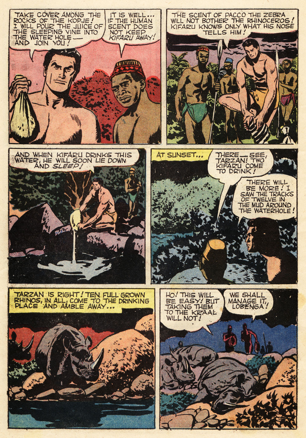 Read online Tarzan (1948) comic -  Issue #116 - 10