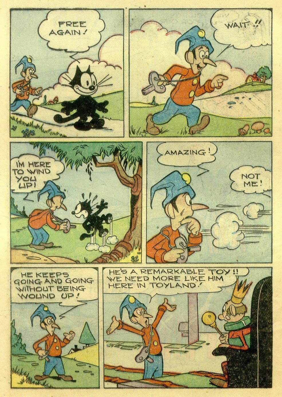 Read online Felix the Cat (1948) comic -  Issue #9 - 40