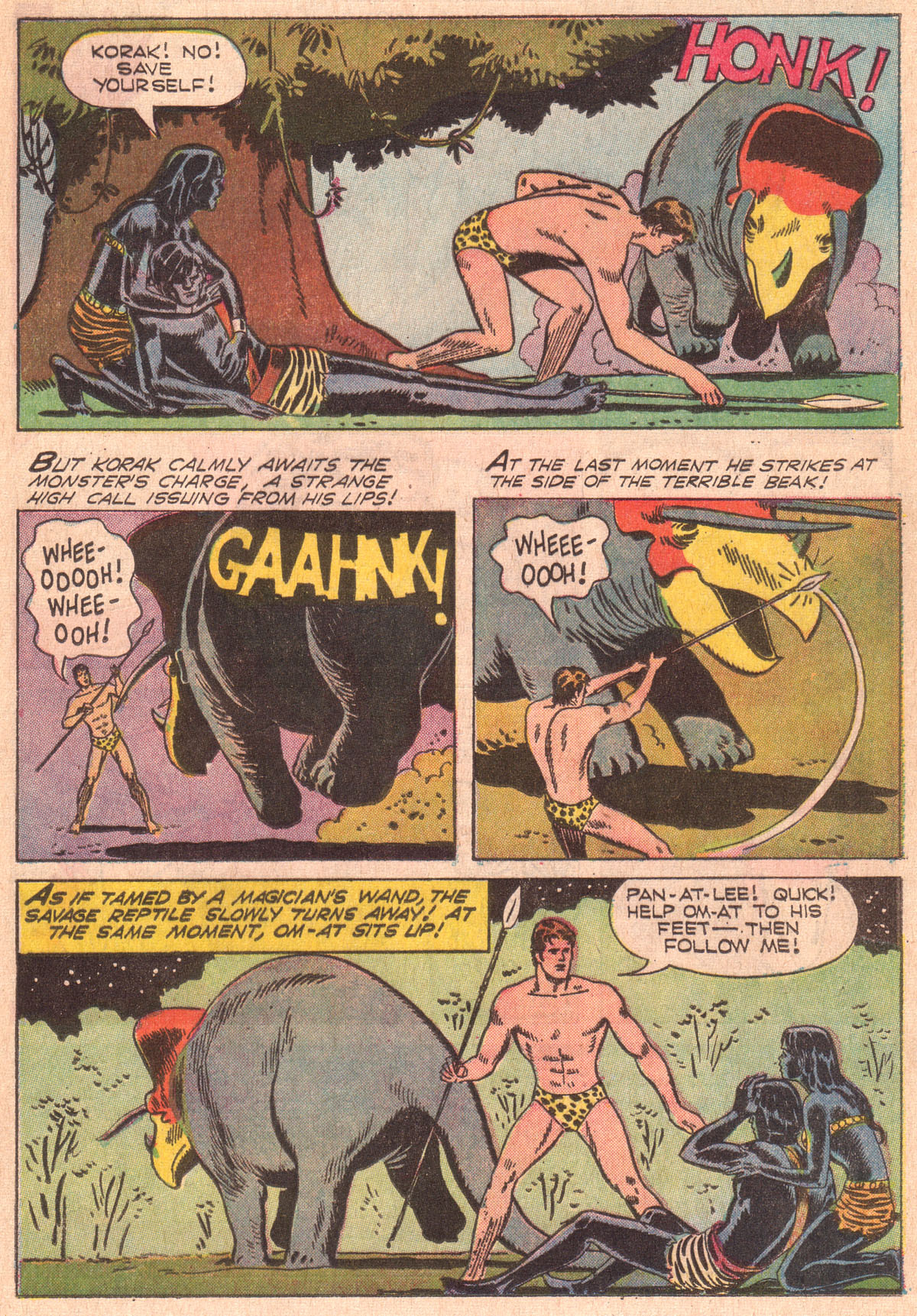 Read online Korak, Son of Tarzan (1964) comic -  Issue #25 - 25
