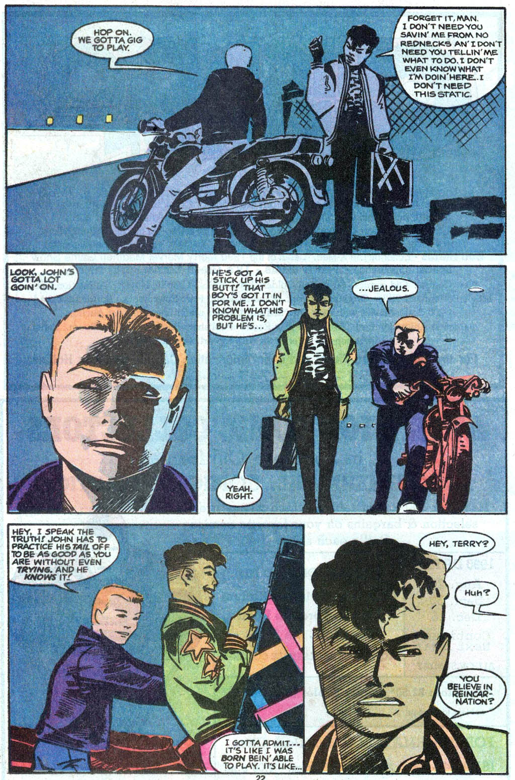 Read online Steeltown Rockers comic -  Issue #4 - 18