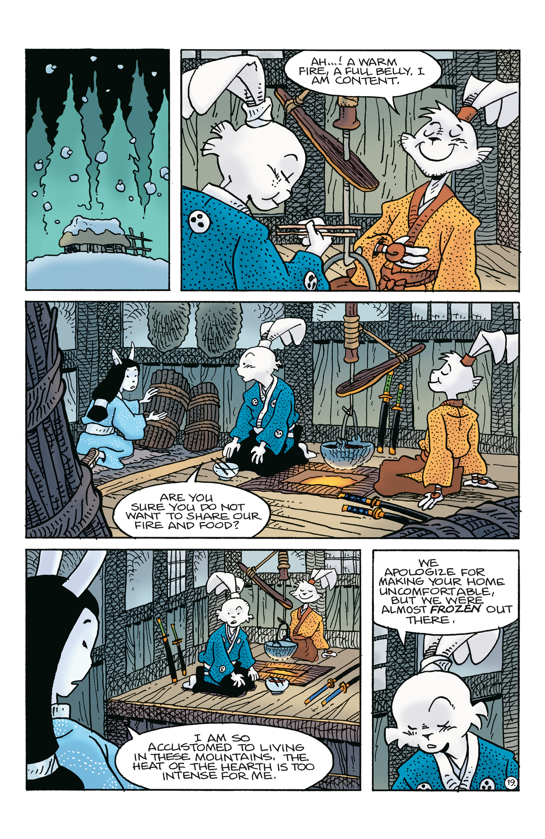 Read online Usagi Yojimbo: Ice and Snow comic -  Issue #1 - 21