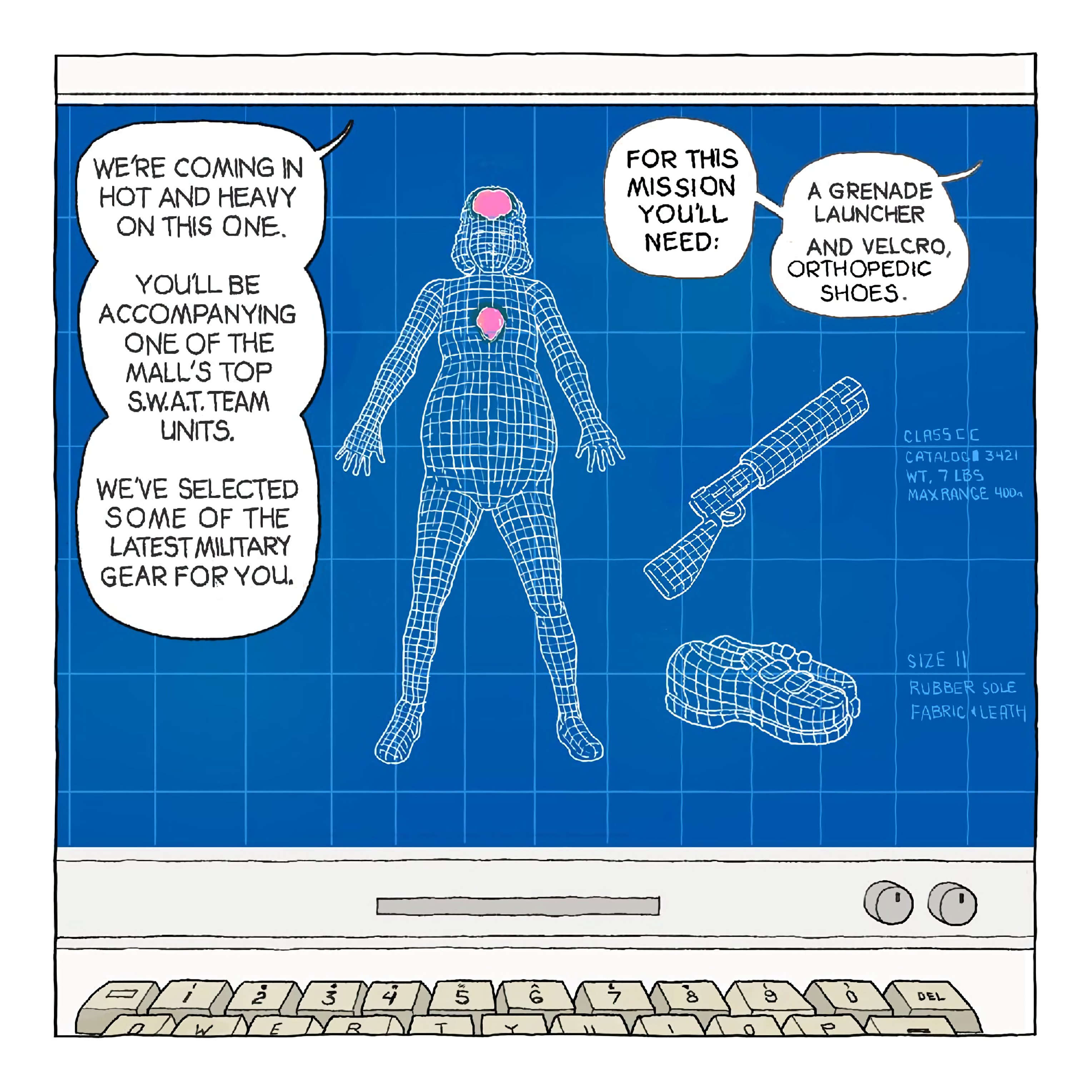 Read online Mullet Cop: License to Krill comic -  Issue # Full - 7