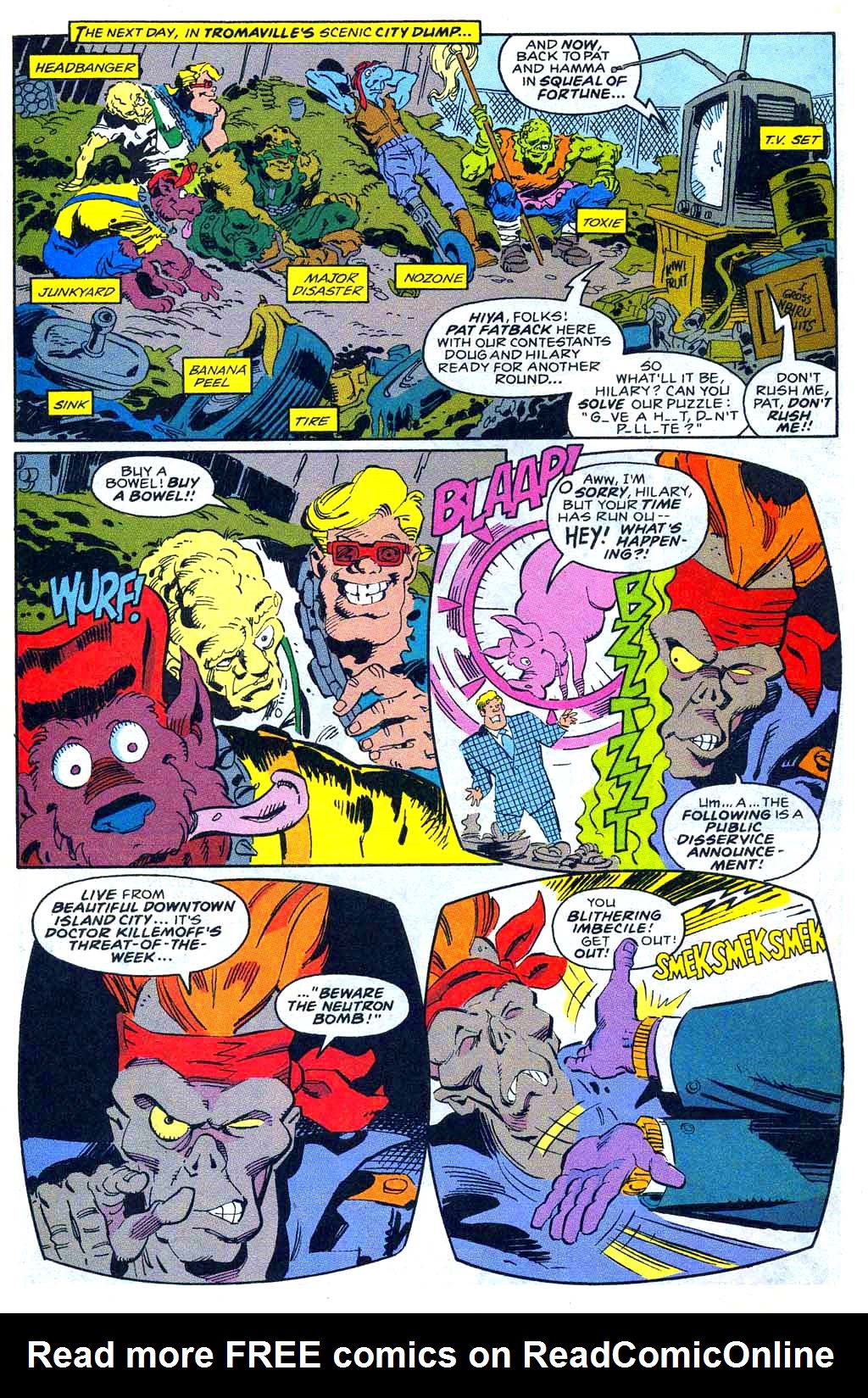 Read online Toxic Crusaders comic -  Issue #2 - 5