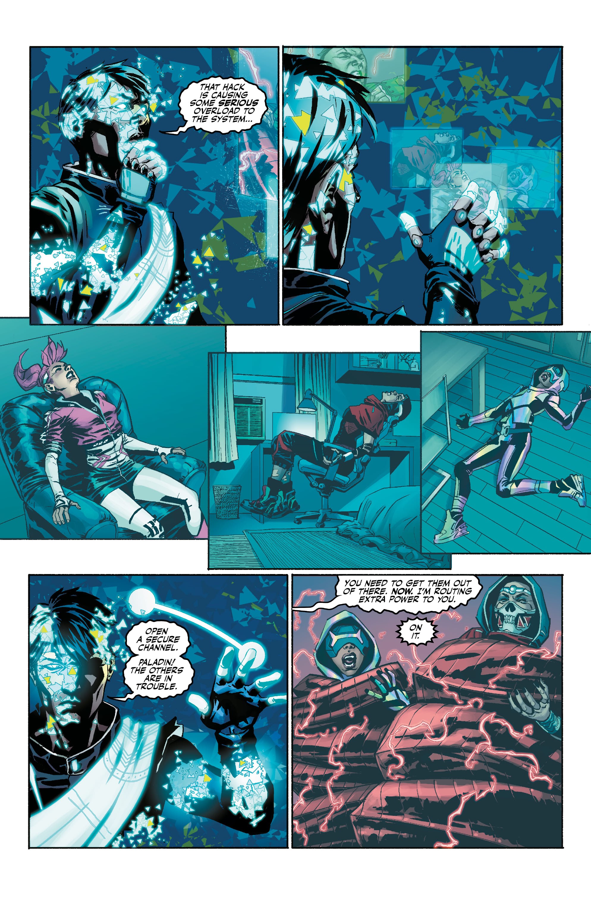 Read online HYPER SCAPE: The End of the Beginning comic -  Issue #1 - 8