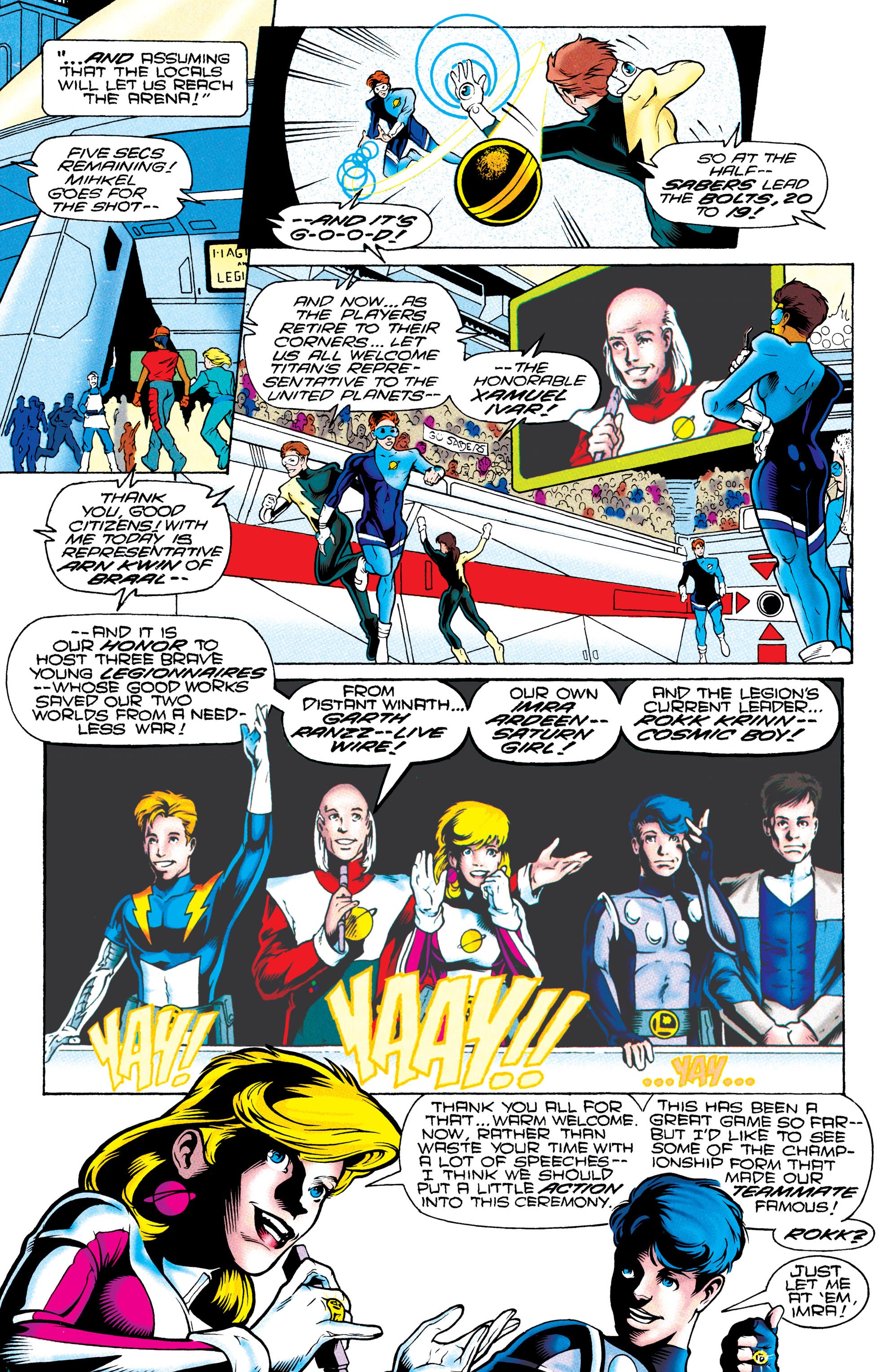 Read online Legionnaires comic -  Issue #38 - 12