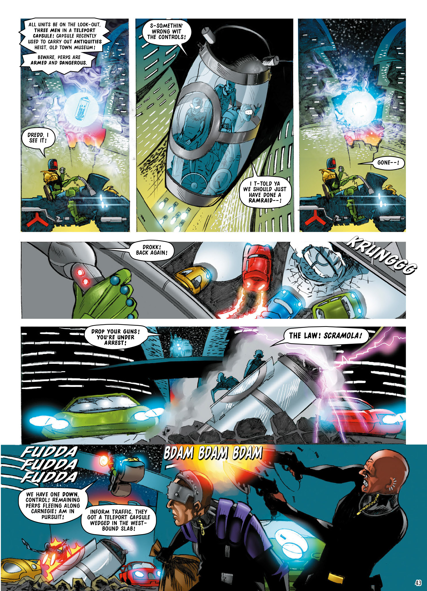 Read online Judge Dredd: The Complete Case Files comic -  Issue # TPB 32 (Part 1) - 45