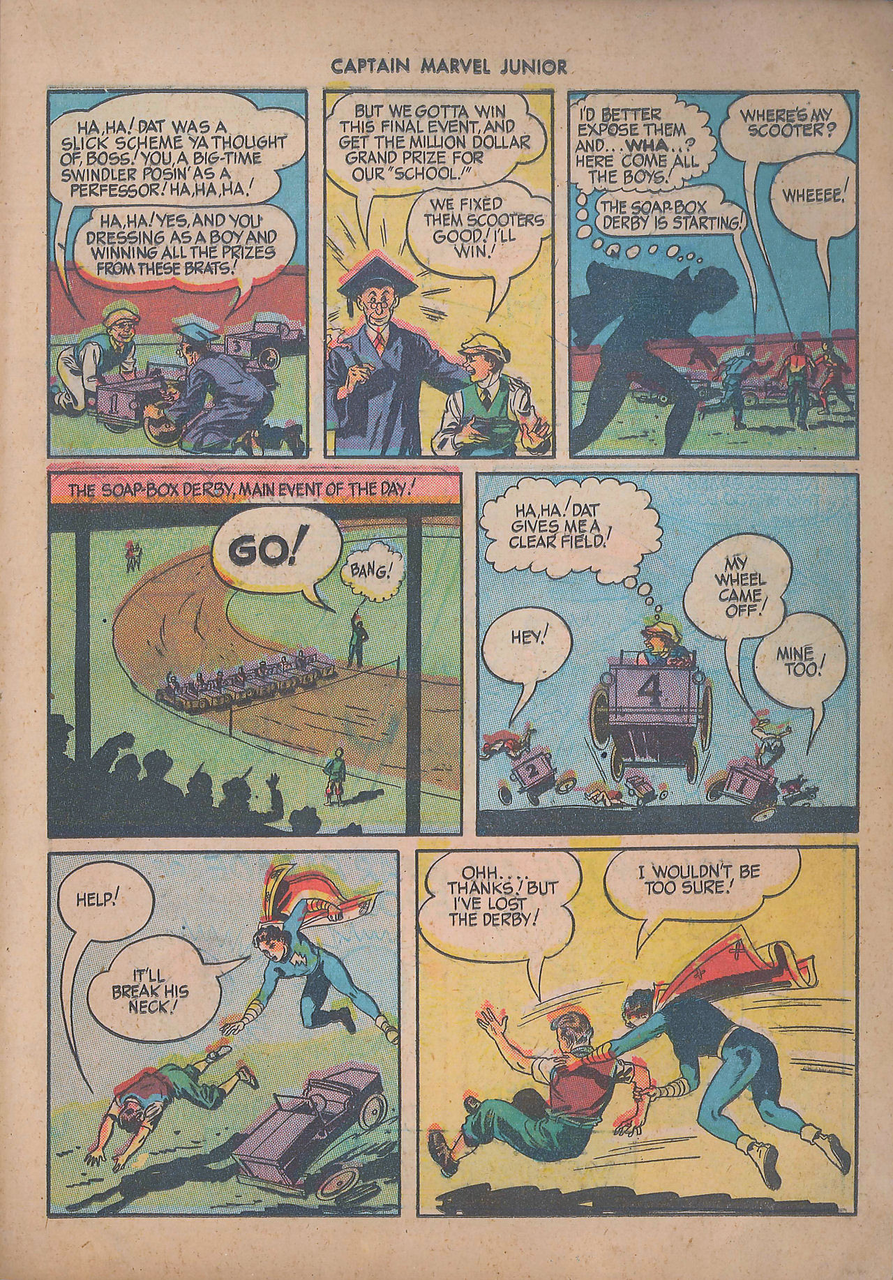Read online Captain Marvel, Jr. comic -  Issue #23 - 22