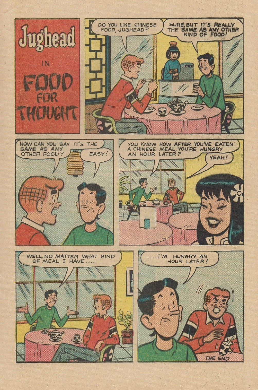 Read online Jughead's Jokes comic -  Issue #6 - 13