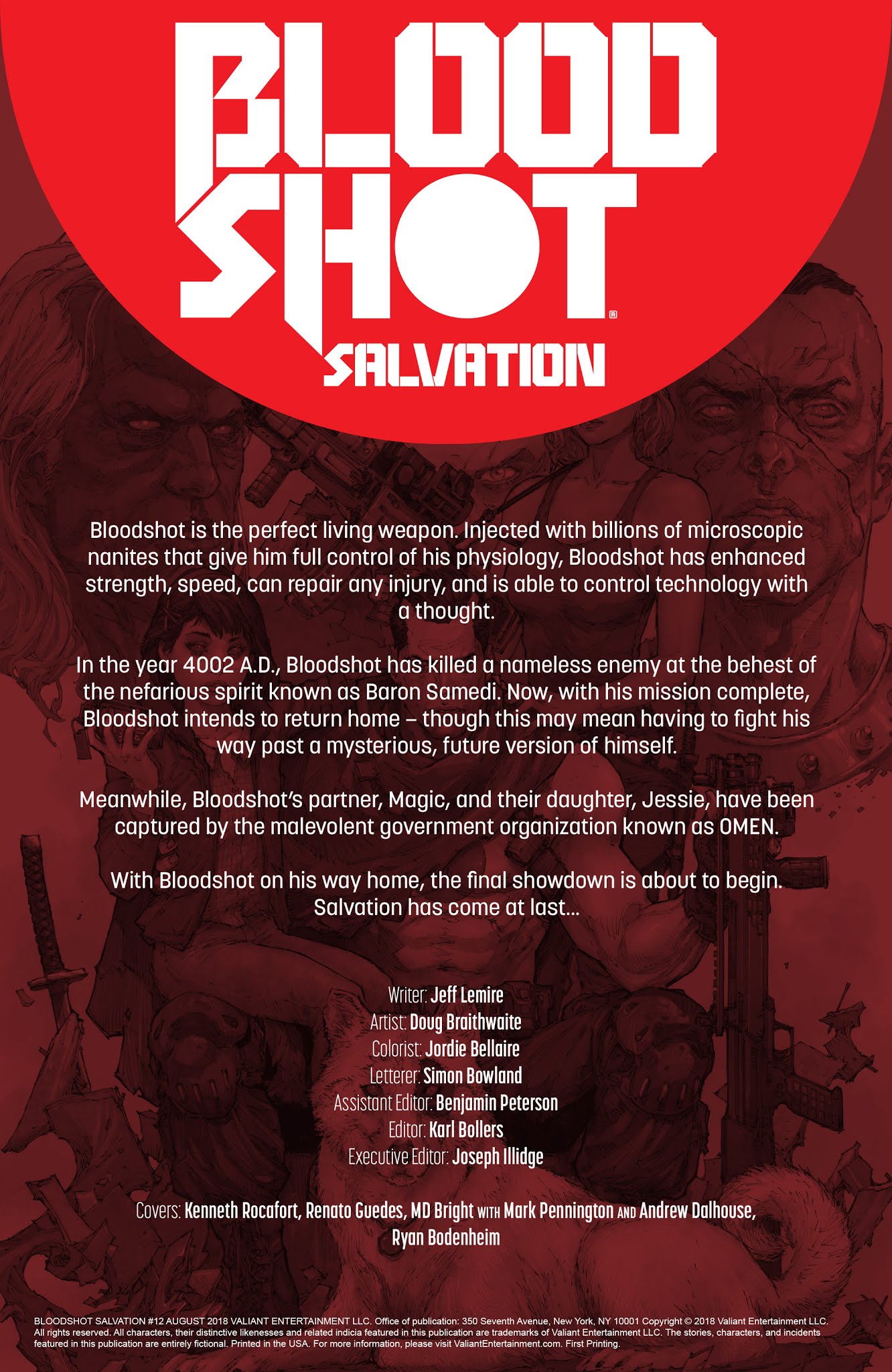 Read online Bloodshot Salvation comic -  Issue #12 - 2