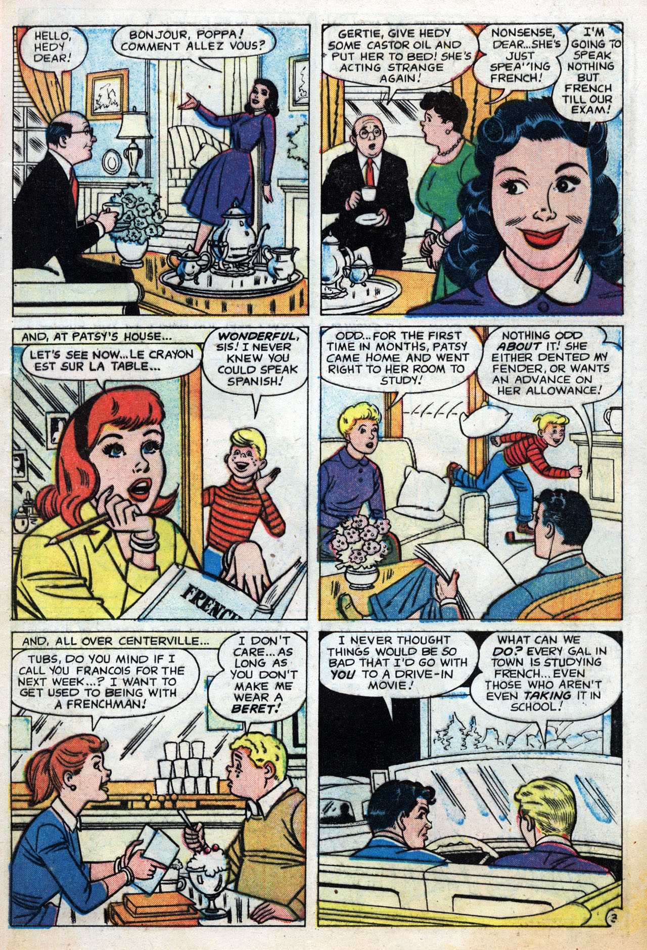 Read online Patsy and Hedy comic -  Issue #58 - 5
