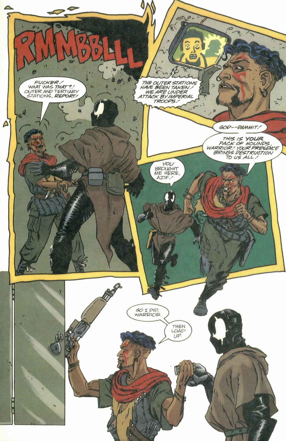 Read online Grendel: War Child comic -  Issue #7 - 21