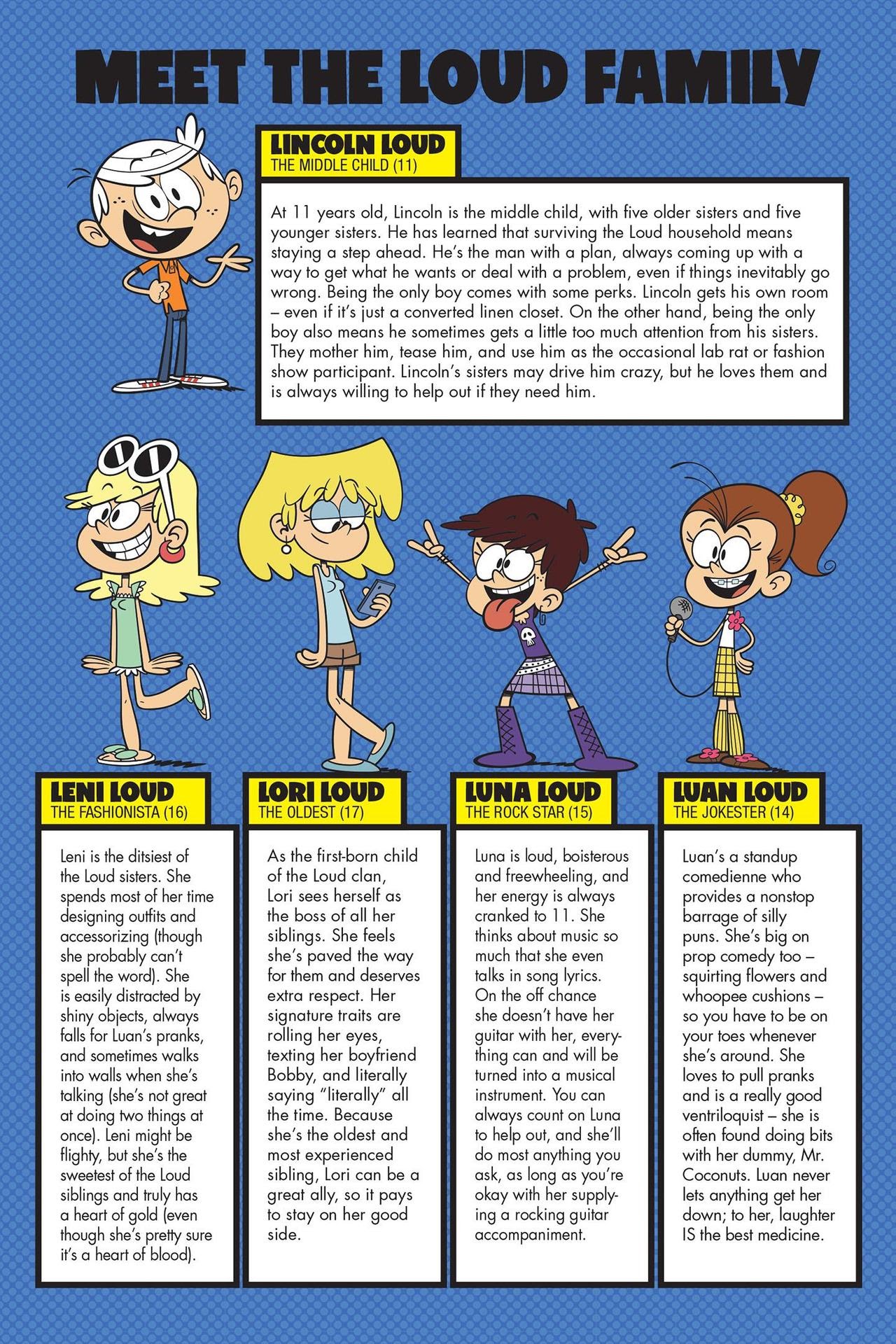 Read online The Loud House comic -  Issue #1 - 5