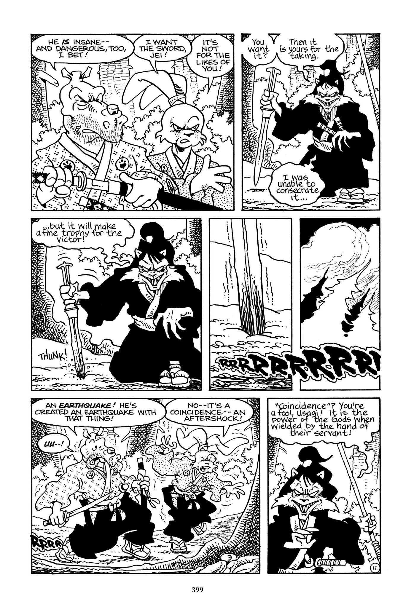 Read online The Usagi Yojimbo Saga comic -  Issue # TPB 2 - 393