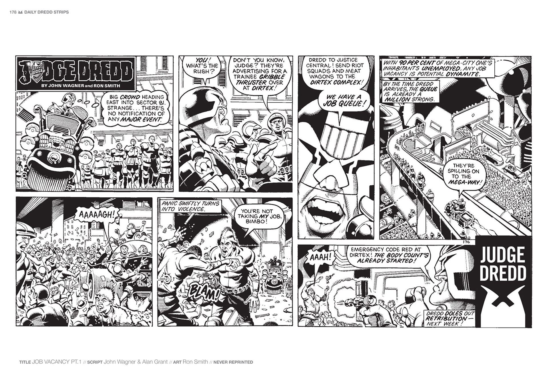 Read online Judge Dredd: The Daily Dredds comic -  Issue # TPB 1 - 181