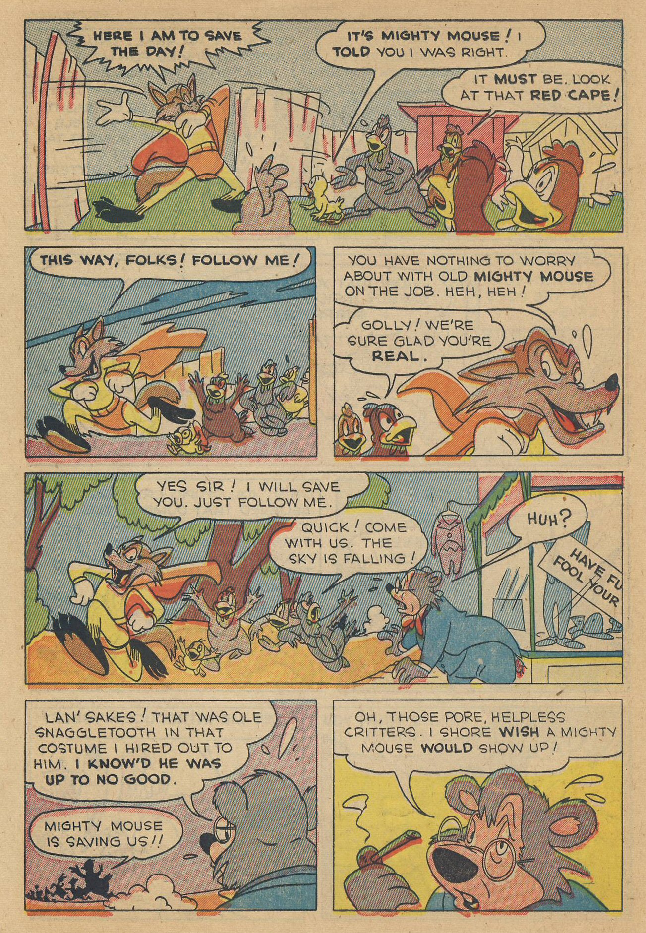 Read online Paul Terry's Mighty Mouse Comics comic -  Issue #54 - 15