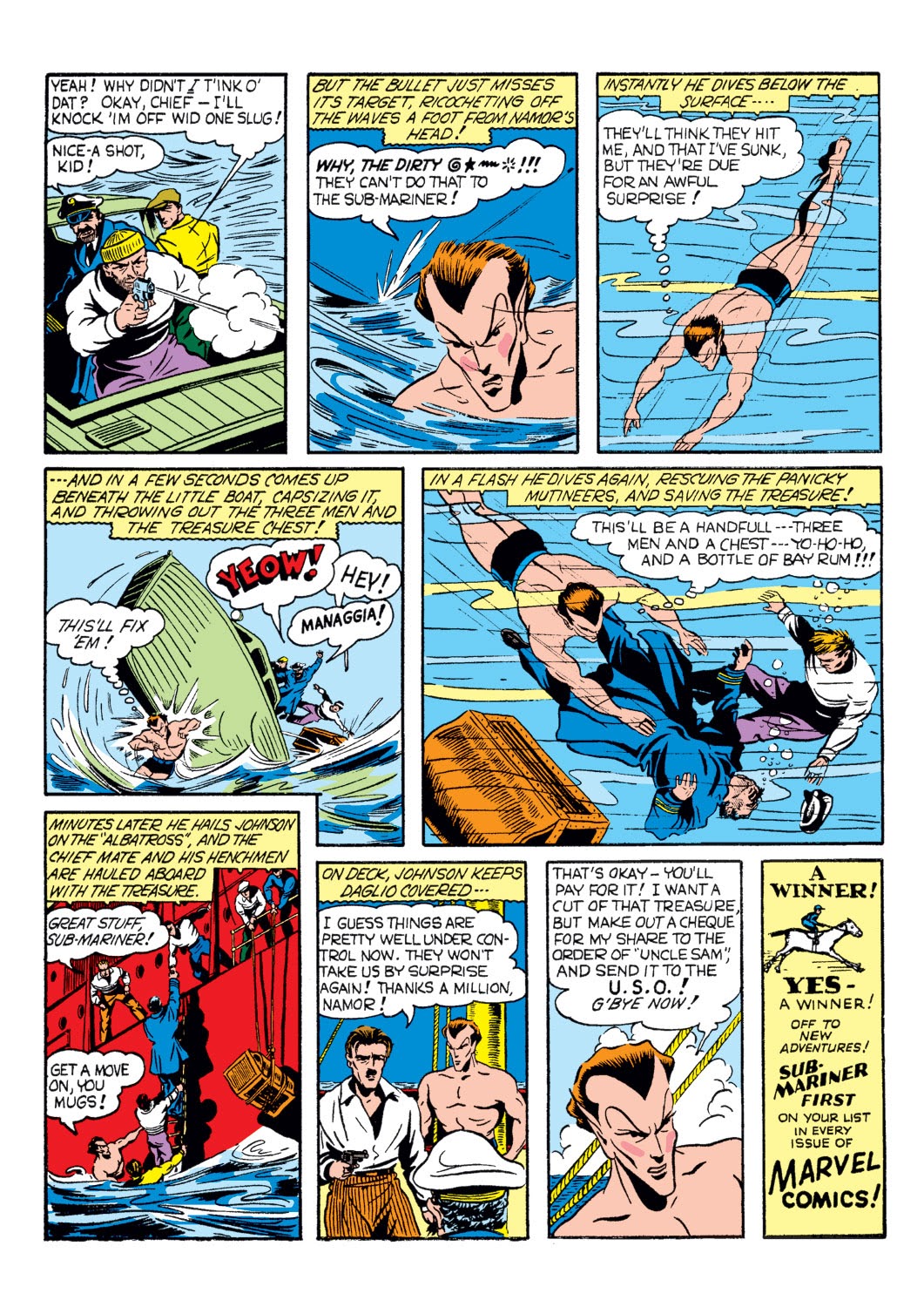 Read online All-Winners Comics comic -  Issue #3 - 53