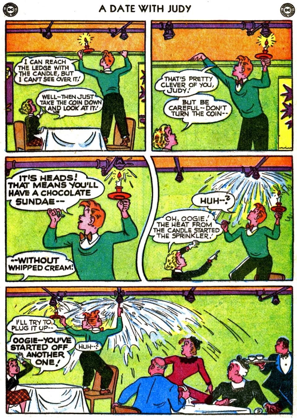 Read online A Date with Judy comic -  Issue #21 - 37