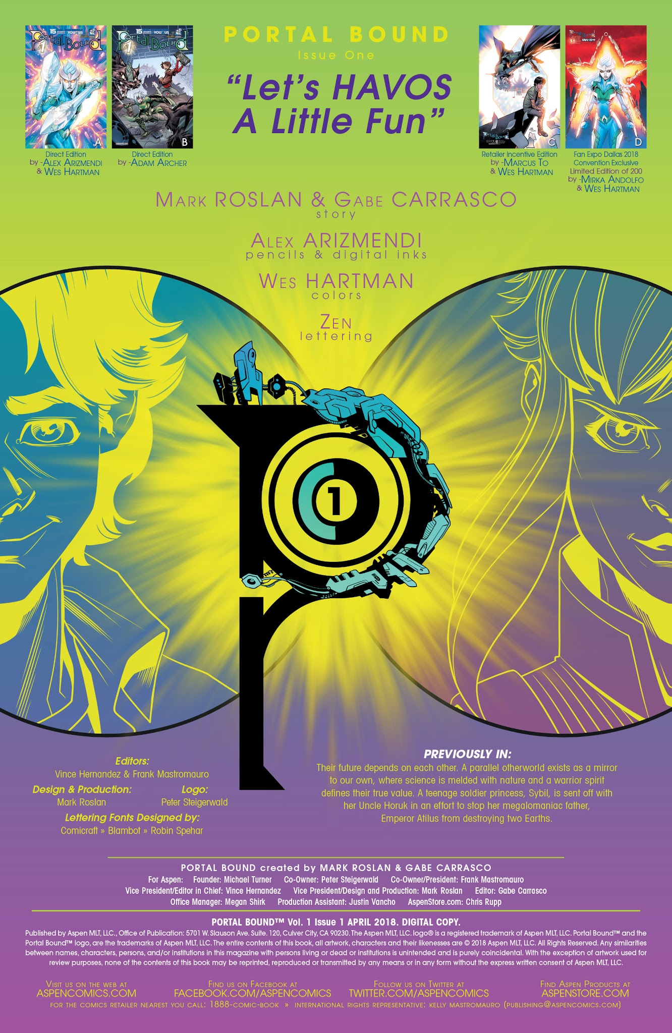 Read online Portal Bound comic -  Issue #1 - 3