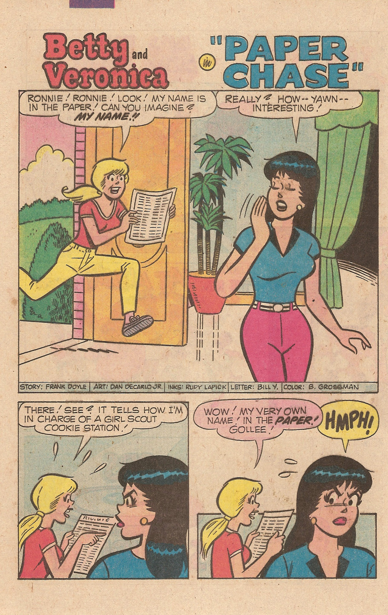 Read online Archie's Girls Betty and Veronica comic -  Issue #299 - 19