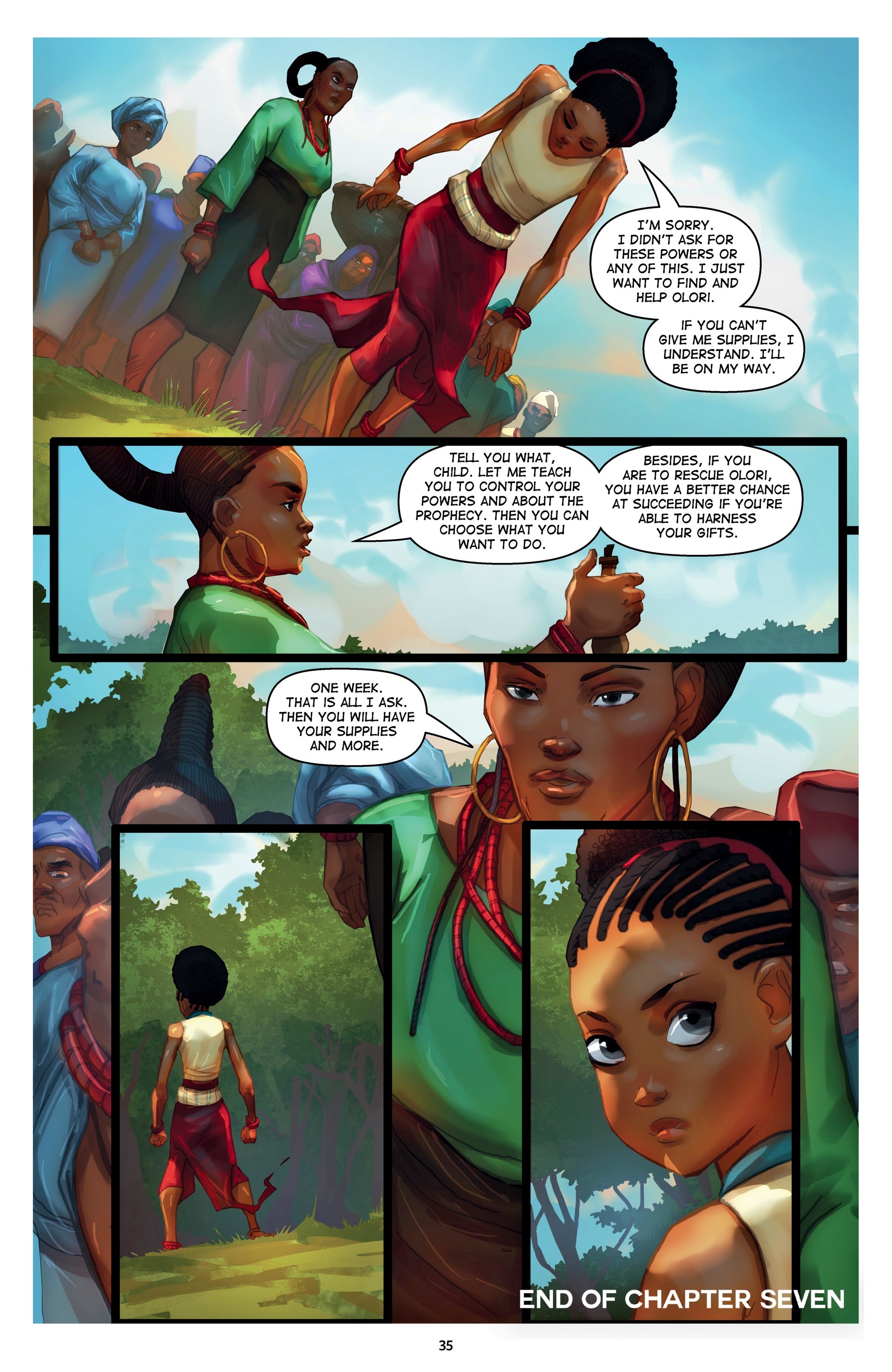 Read online Iyanu: Child of Wonder comic -  Issue # TPB 2 - 36
