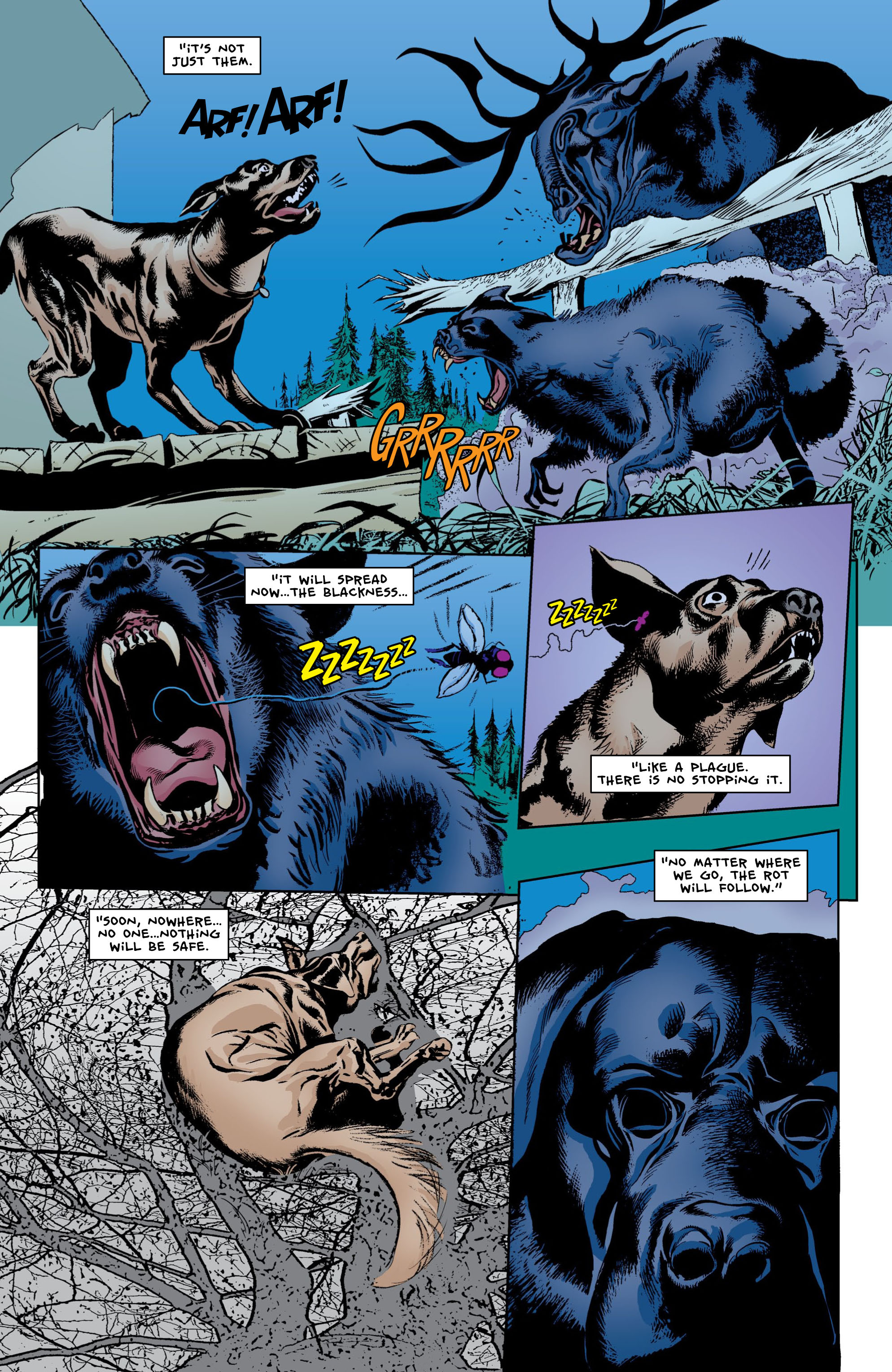 Read online Animal Man: The Hunt comic -  Issue # TPB - 106