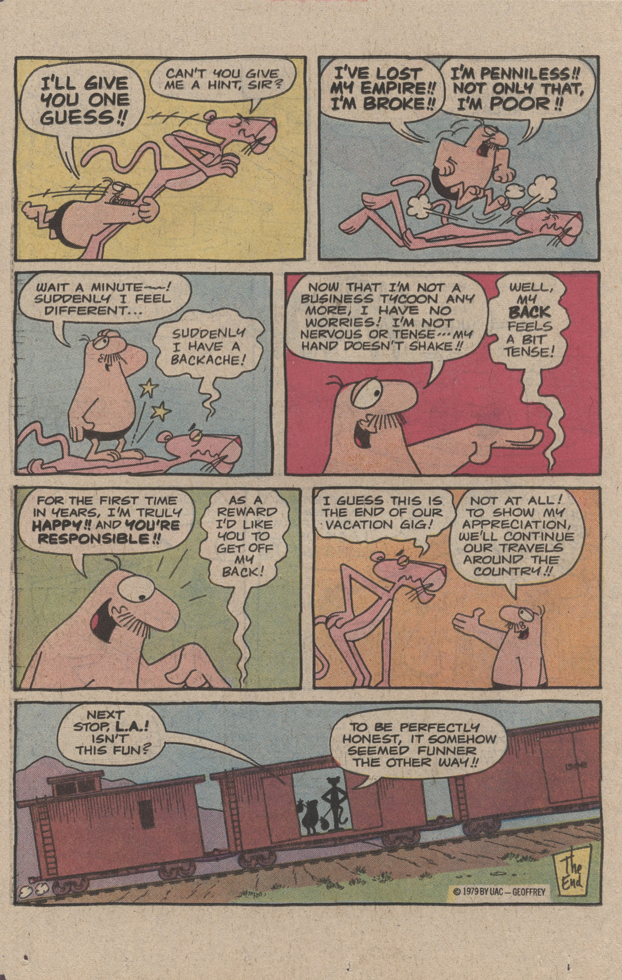 Read online The Pink Panther (1971) comic -  Issue #63 - 26