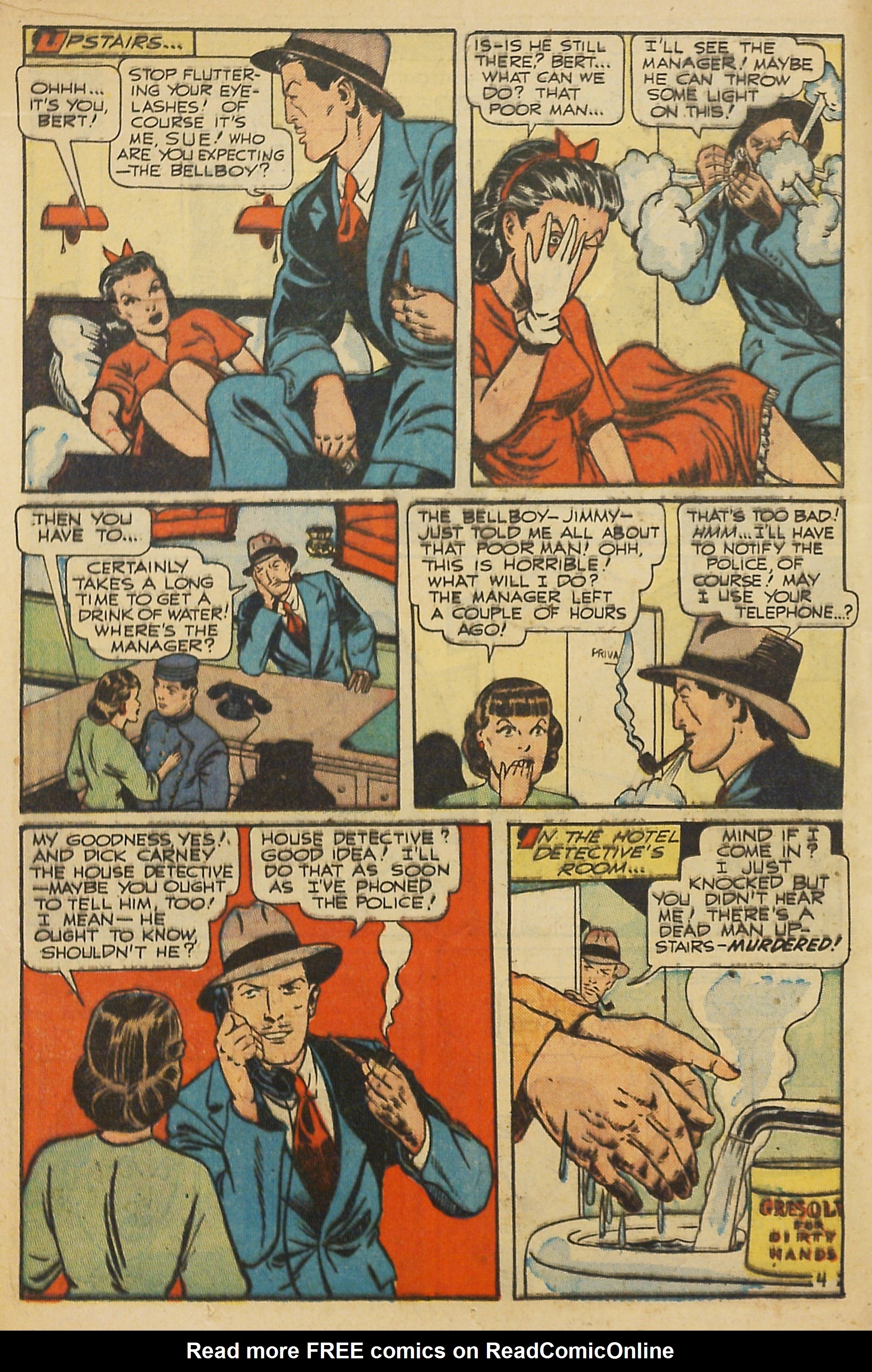 Read online Super-Mystery Comics comic -  Issue #42 - 16