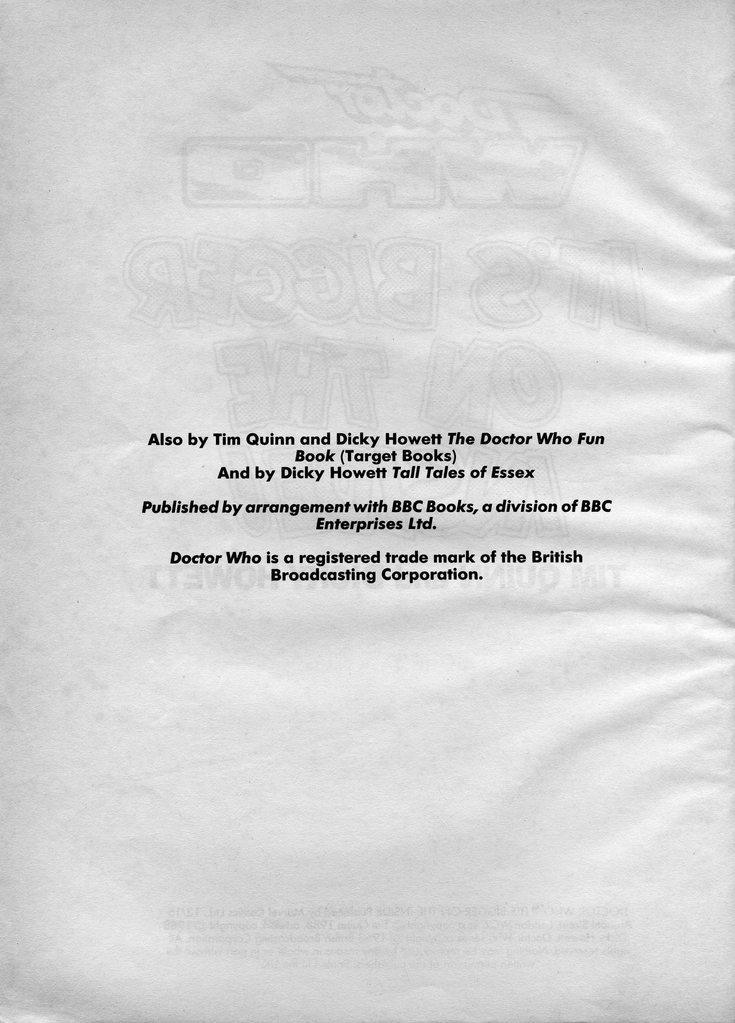 Read online Doctor Who: It's Bigger on the Inside! comic -  Issue # TPB - 3