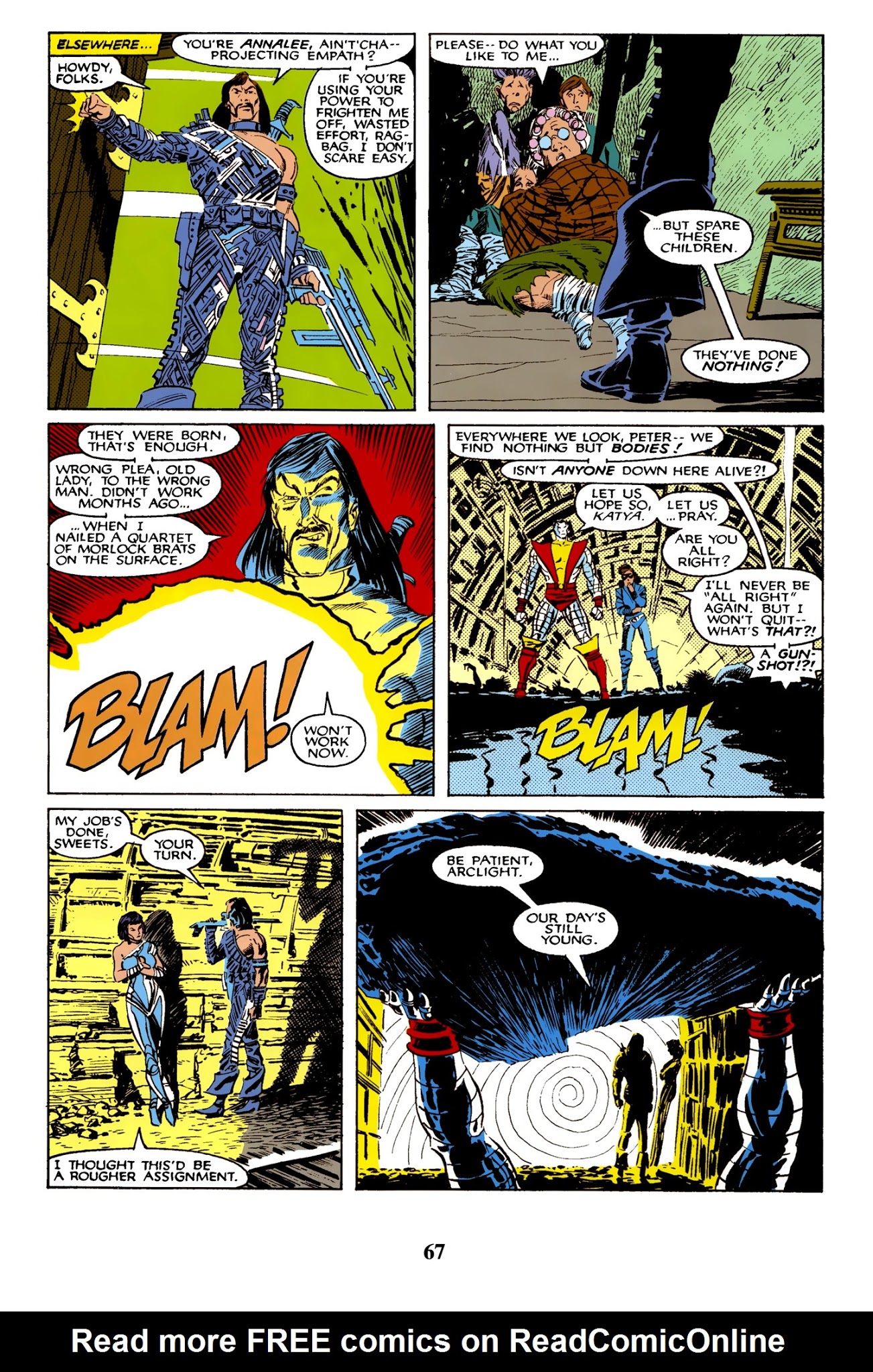 Read online X-Men: Mutant Massacre comic -  Issue # TPB - 67