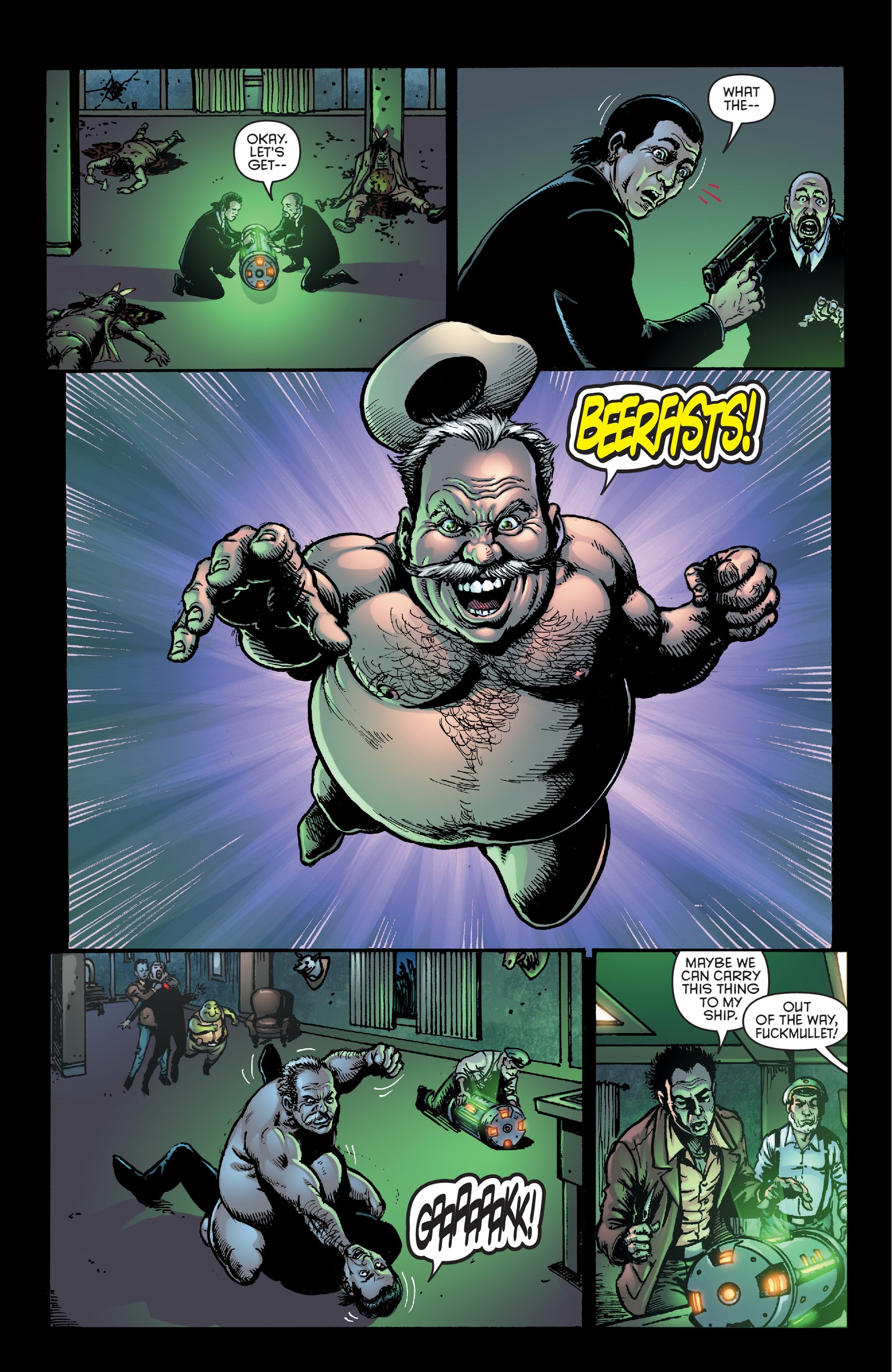 Read online Space Bastards comic -  Issue #5 - 21