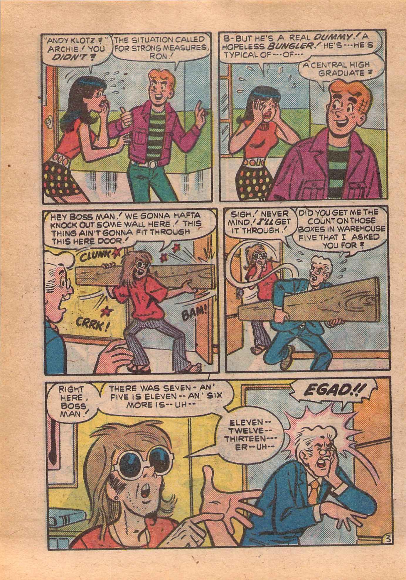Read online Archie's Double Digest Magazine comic -  Issue #34 - 220