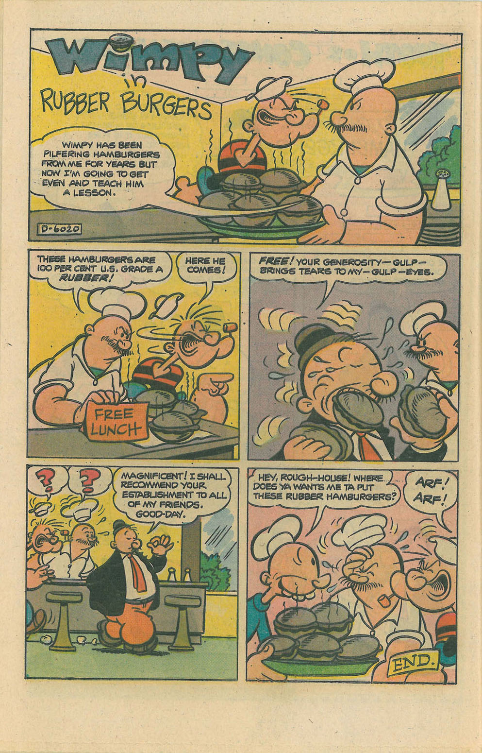 Read online Popeye (1948) comic -  Issue #126 - 32