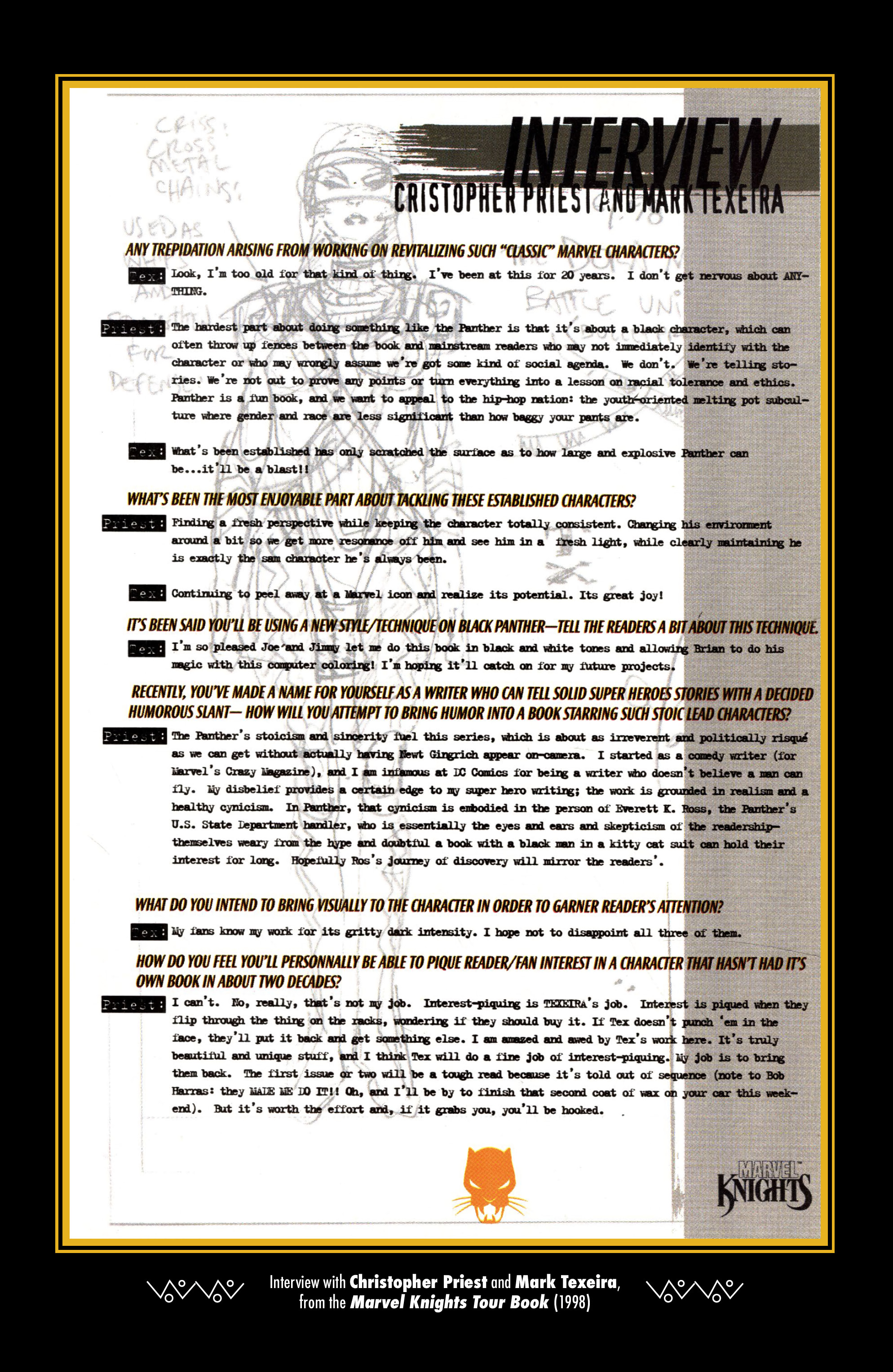 Read online Black Panther by Christopher Priest Omnibus comic -  Issue # TPB (Part 8) - 102