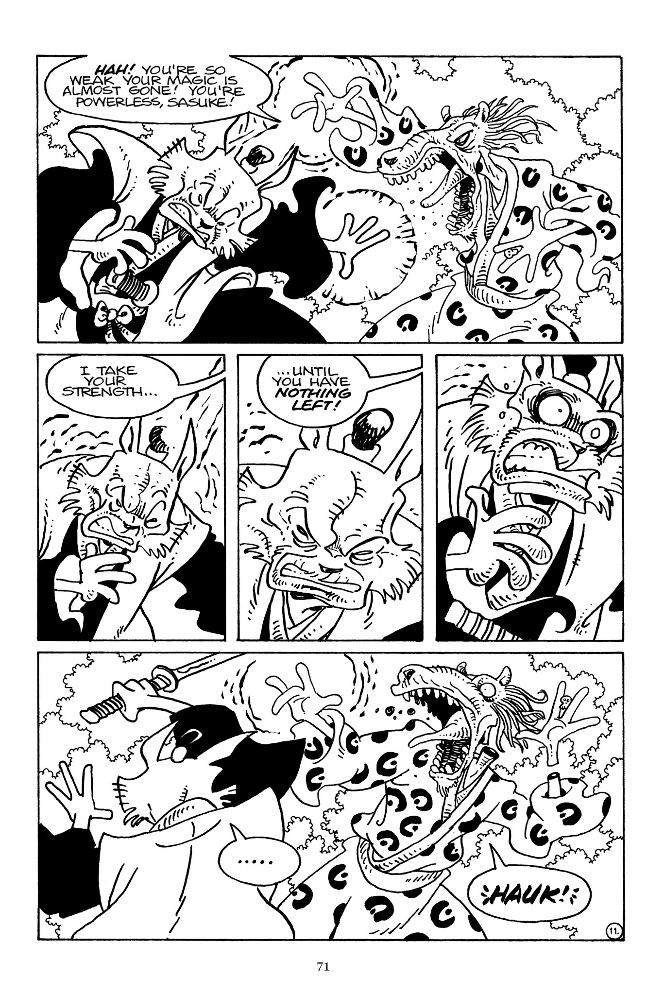 Read online The Usagi Yojimbo Saga comic -  Issue # TPB 7 - 69