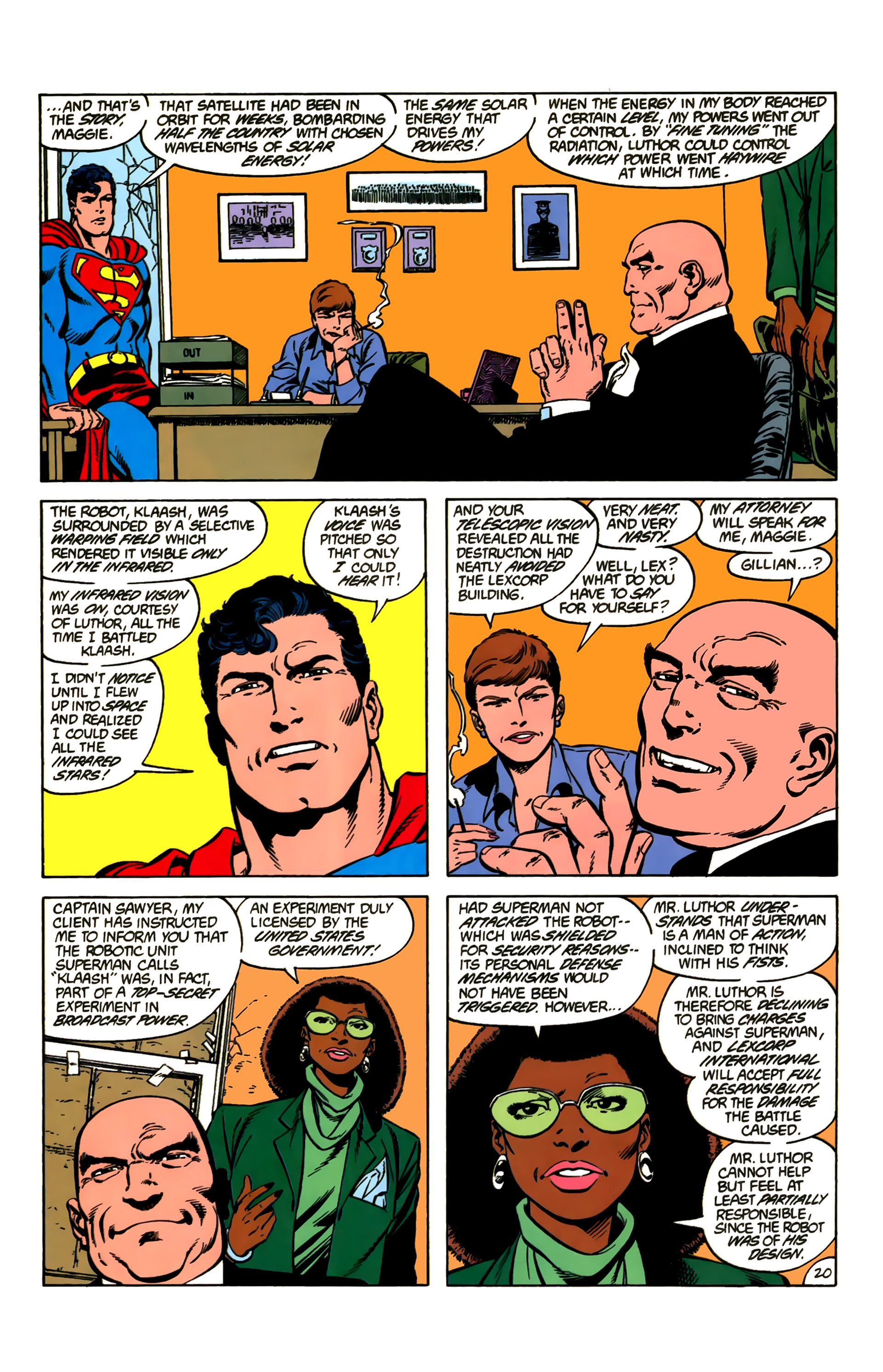 Read online Superman (1987) comic -  Issue #10 - 21