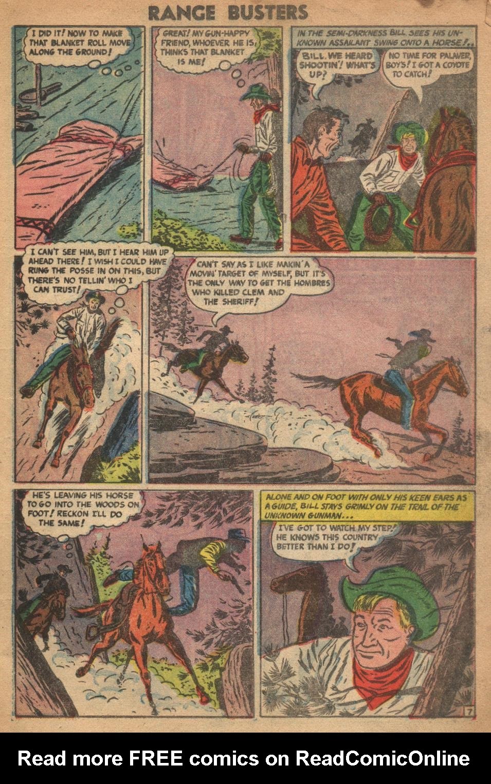 Read online Range Busters comic -  Issue #9 - 9