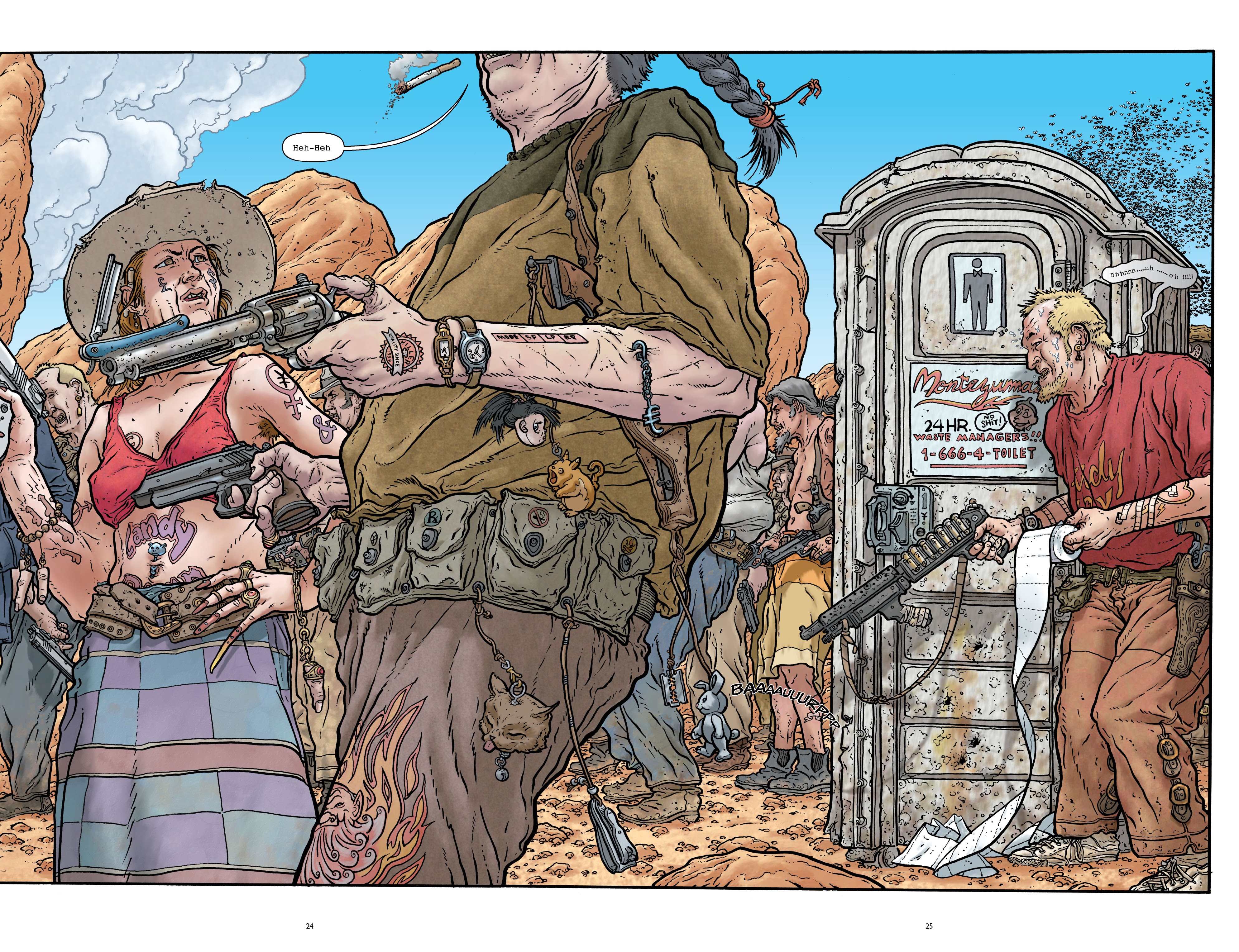 Read online Shaolin Cowboy comic -  Issue # _Start Trek (Part 1) - 18