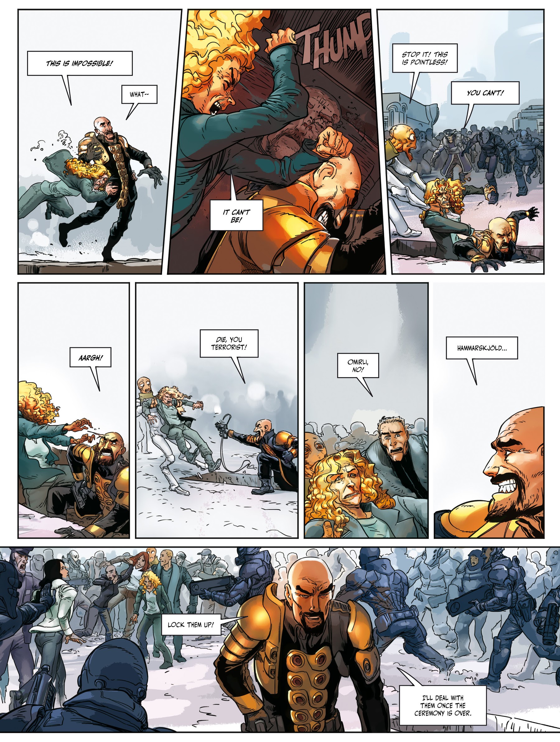Read online Off-World Blues comic -  Issue #3 - 17