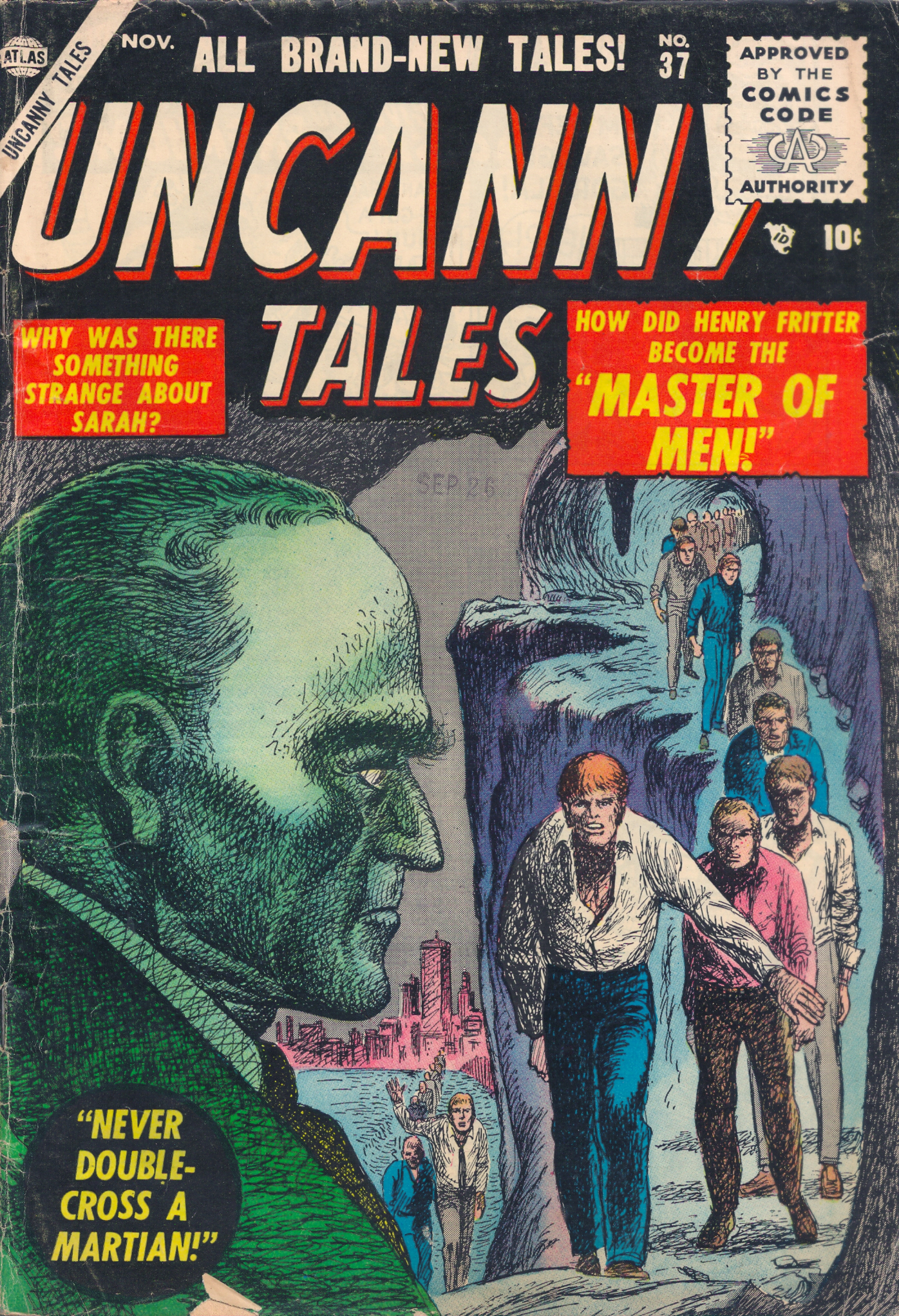 Read online Uncanny Tales comic -  Issue #37 - 1