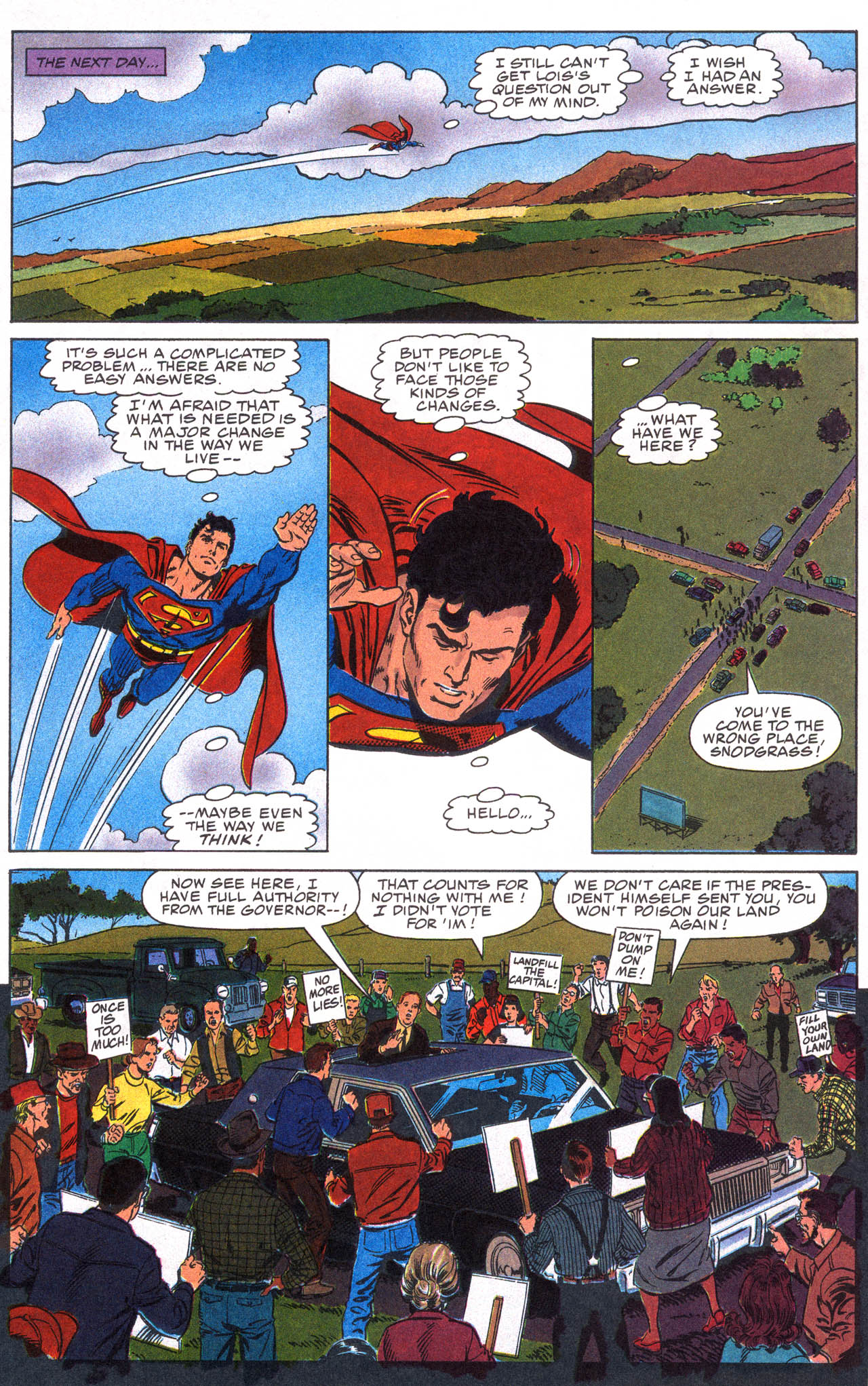 Read online Superman For Earth comic -  Issue # Full - 29