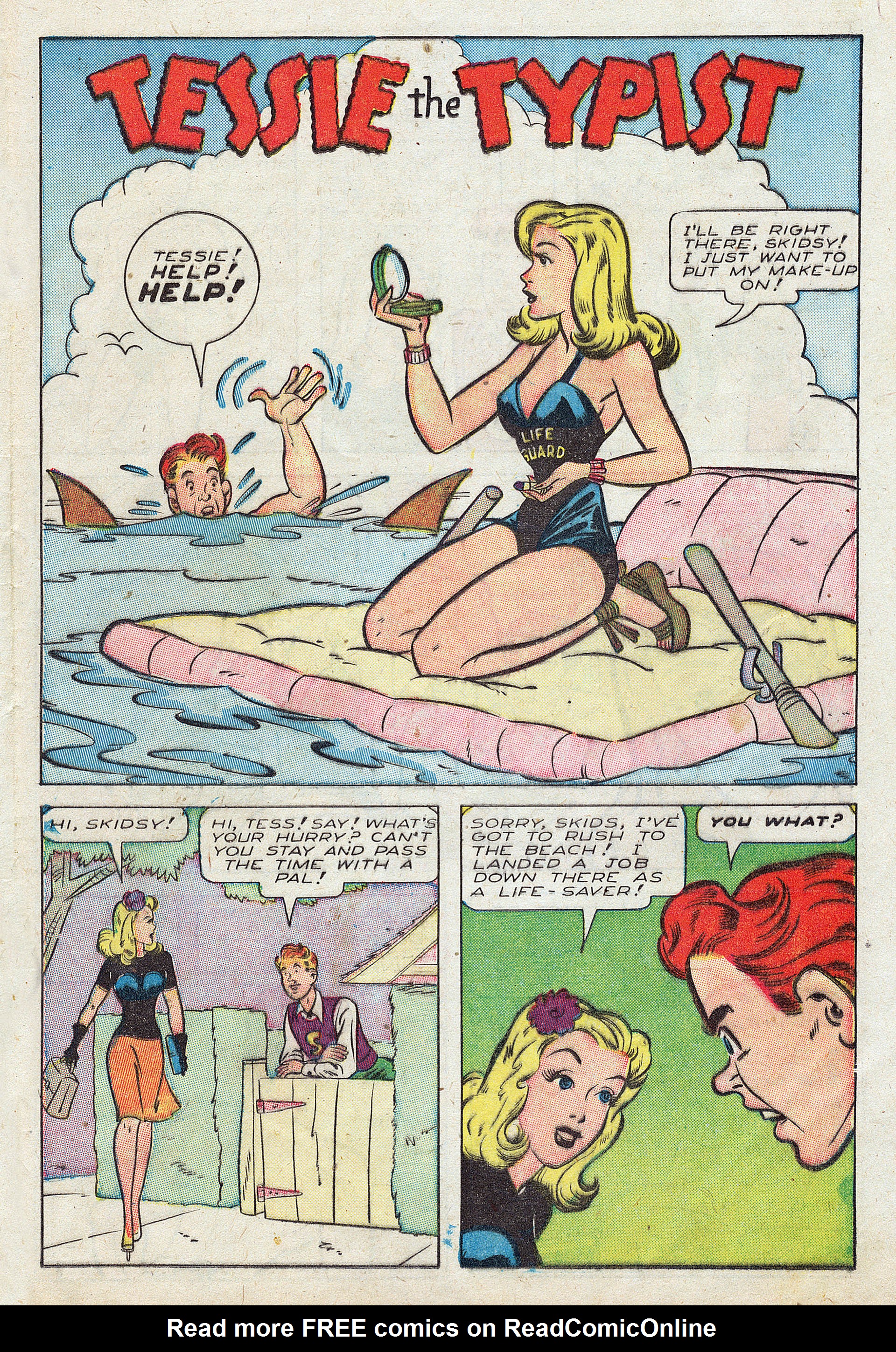 Read online Tessie the Typist comic -  Issue #5 - 25