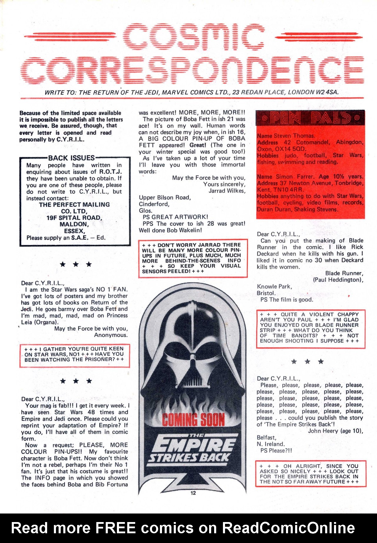 Read online Return of the Jedi comic -  Issue #38 - 12