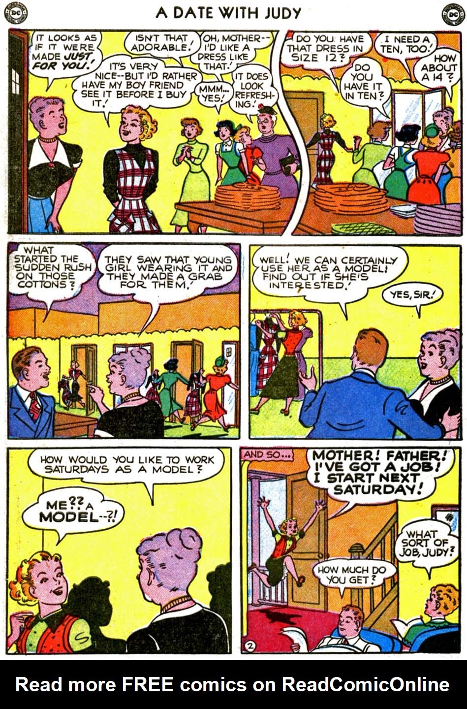 Read online A Date with Judy comic -  Issue #21 - 14