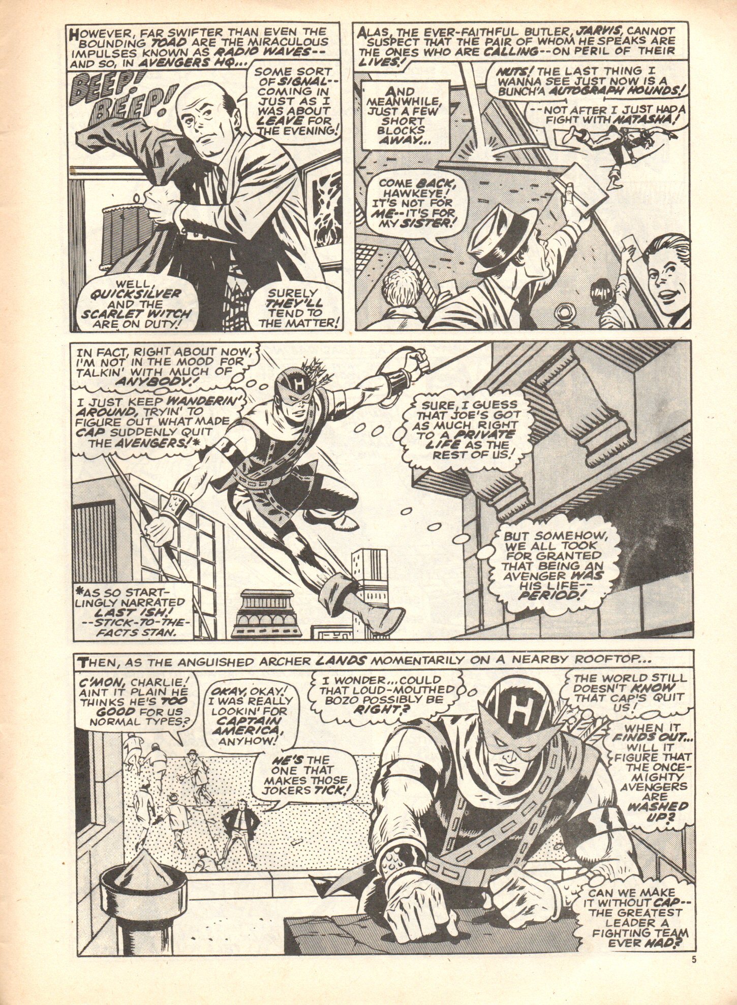 Read online The Avengers (1973) comic -  Issue #62 - 5