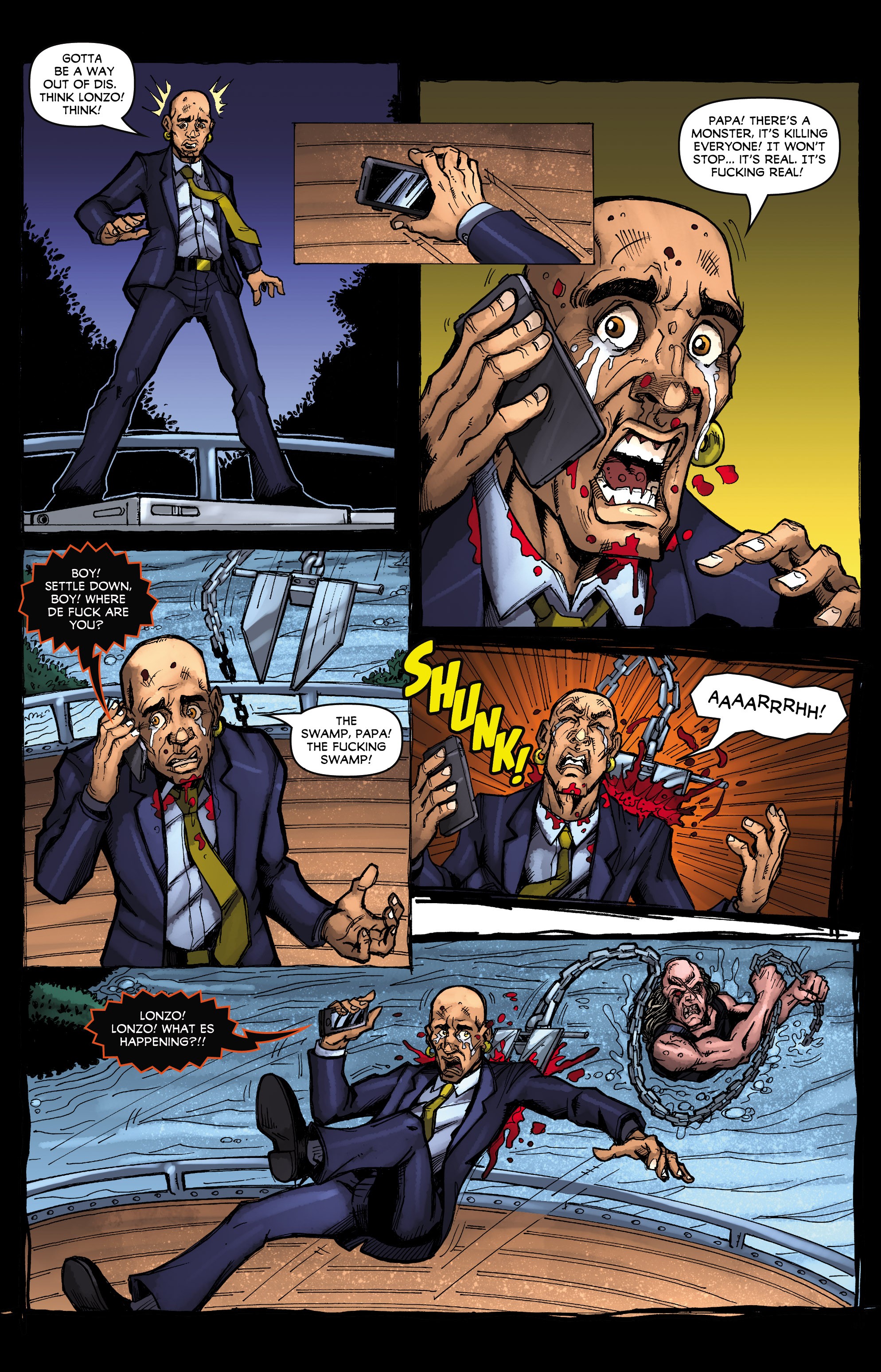 Read online Hatchet: Vengeance comic -  Issue #1 - 20