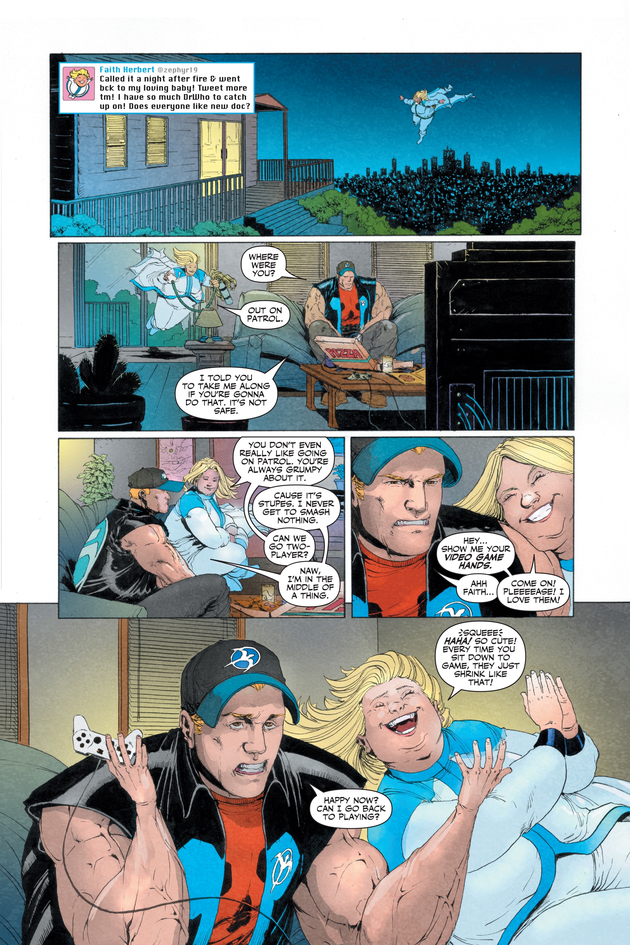 Read online Faith Deluxe Edition comic -  Issue # TPB (Part 4) - 54