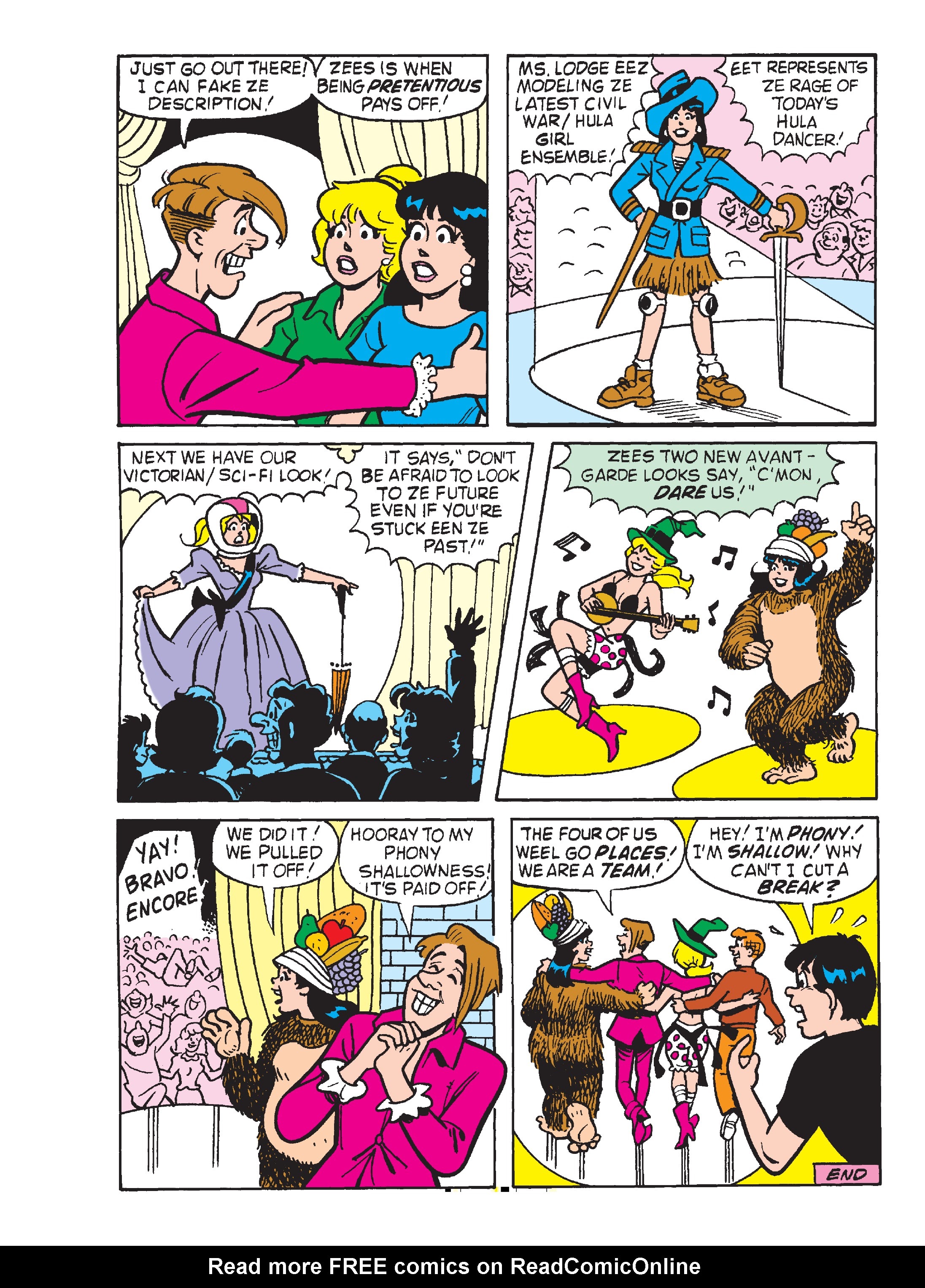 Read online Betty & Veronica Friends Double Digest comic -  Issue #259 - 134